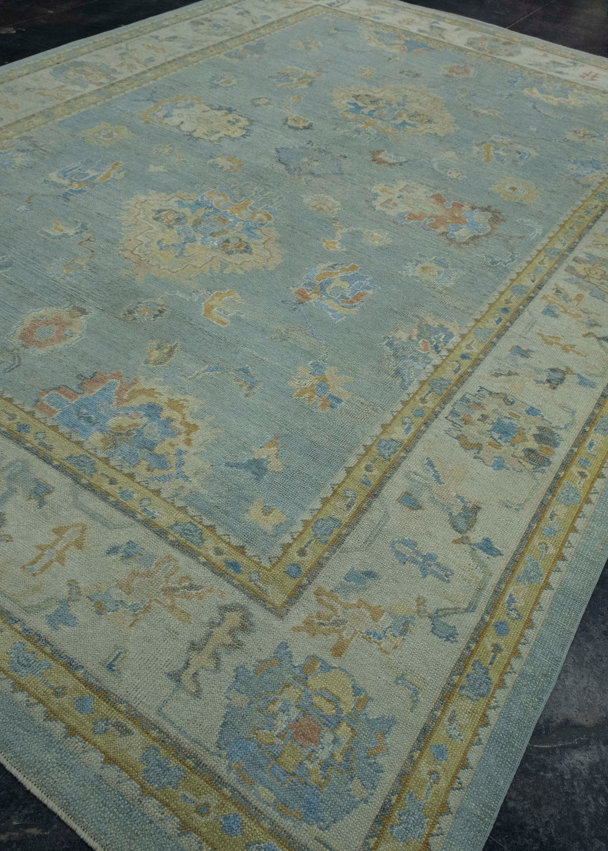 Turkish Oushak Rug 10' x 13'8" #18597