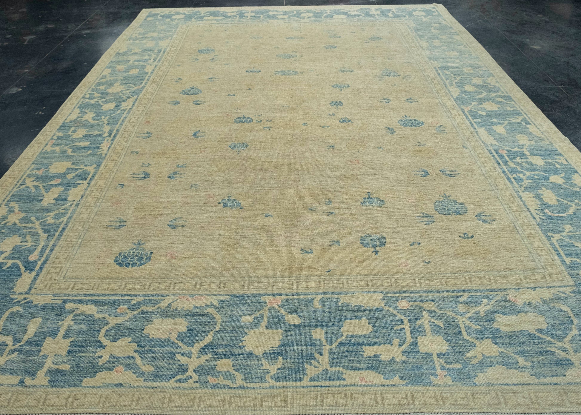 Turkish Oushak Rug 9'7" x 13'5" #18670