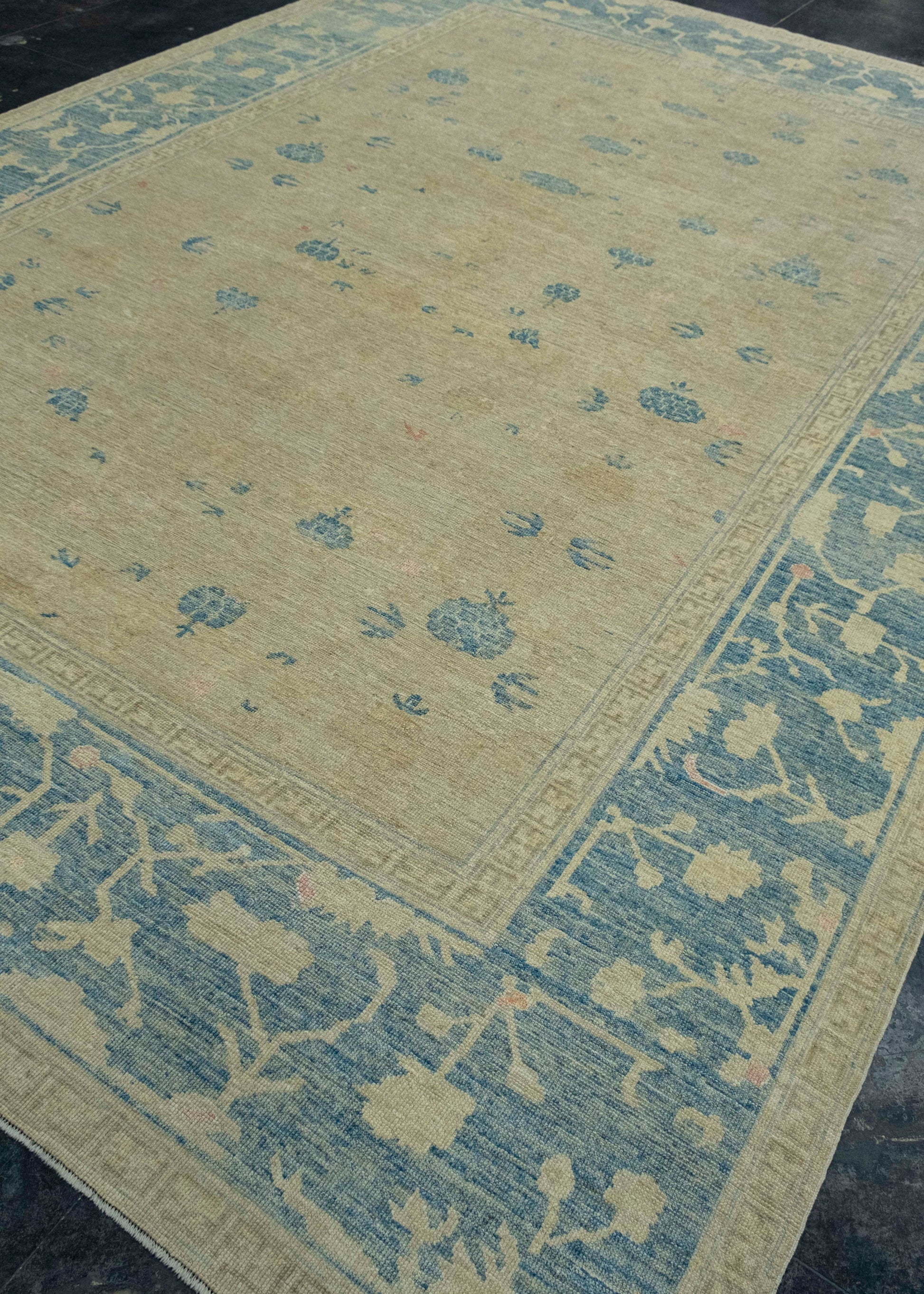Turkish Oushak Rug 9'7" x 13'5" #18670