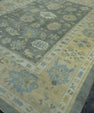 Turkish Oushak Rug 10'9" x 13'7" #18603