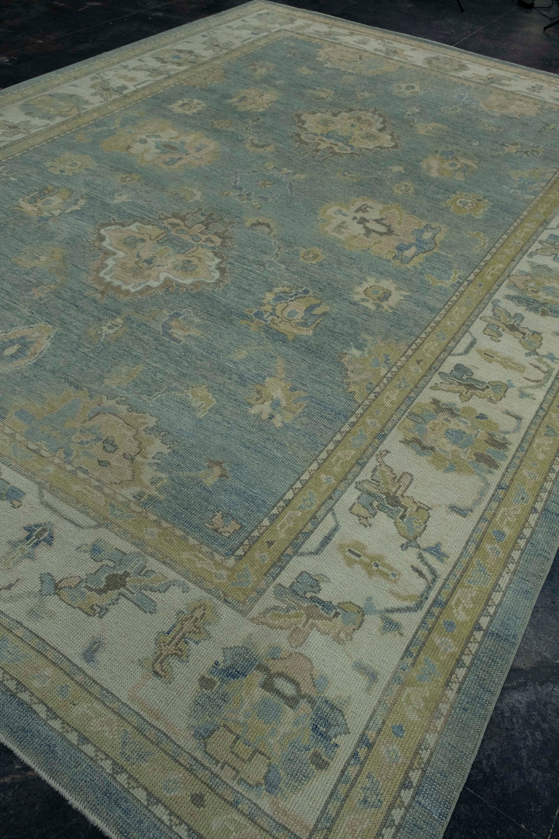 Turkish Oushak Rug 10'2" x 13'10" #18601