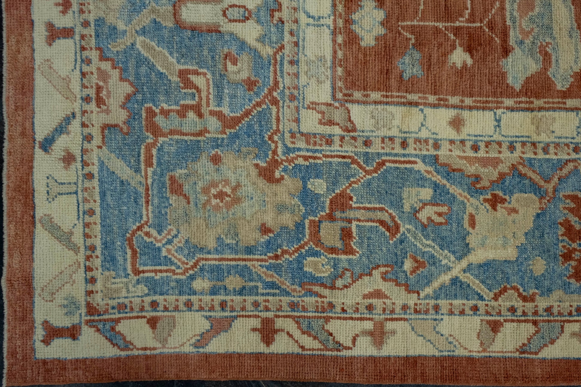 Turkish Oushak Rug 10'1" x 13'8" #18623