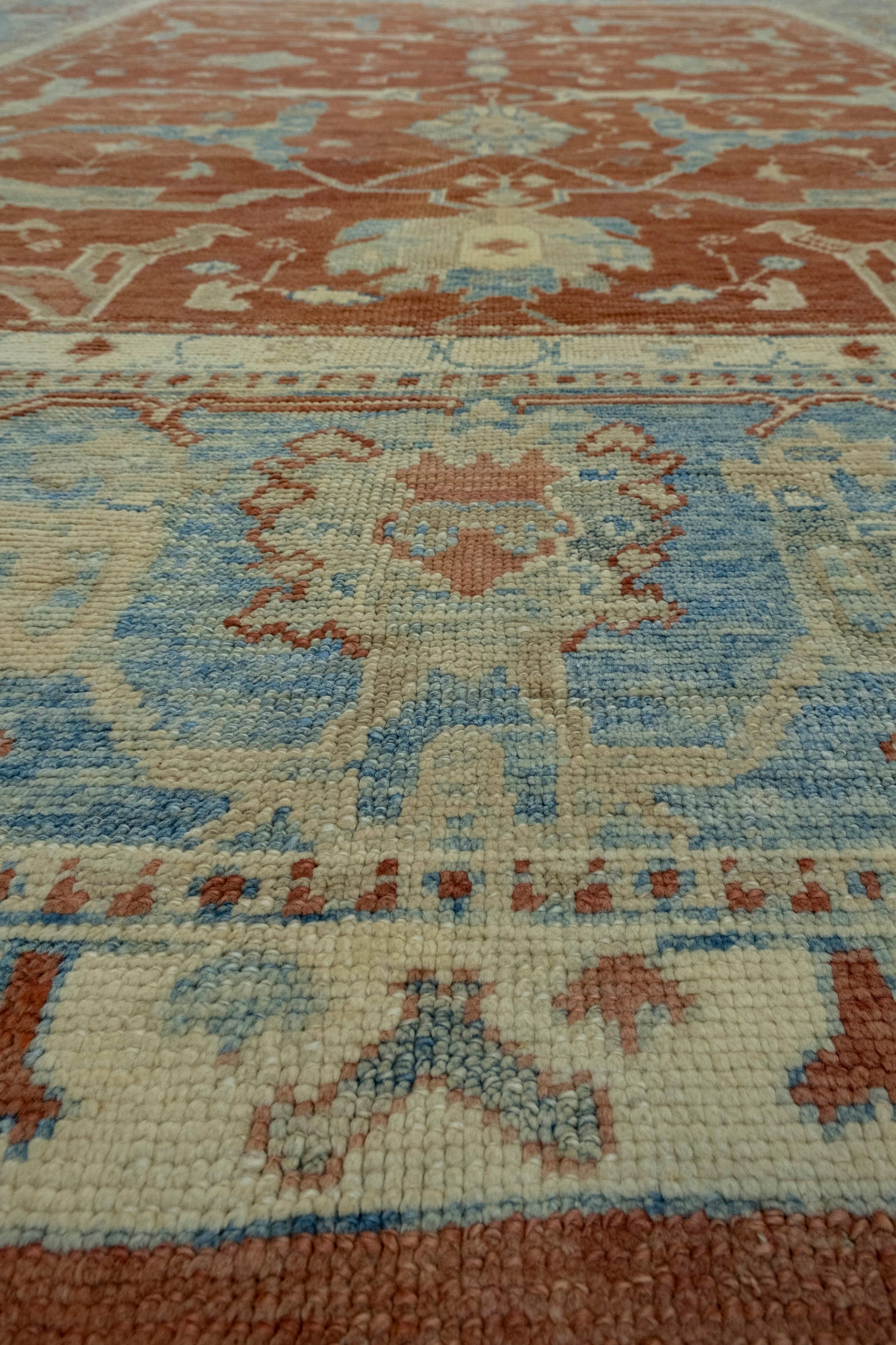 Turkish Oushak Rug 10'1" x 13'8" #18623