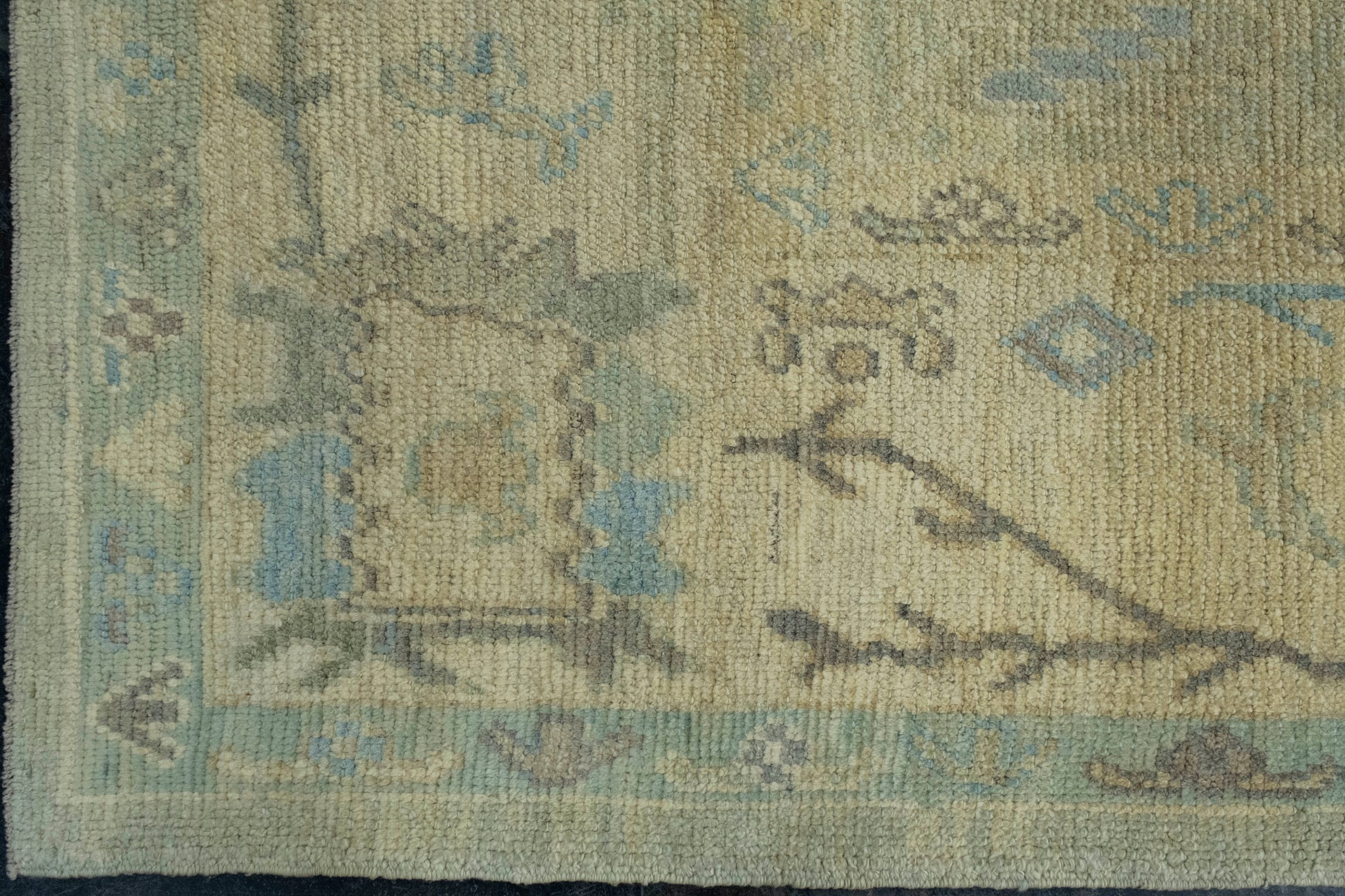 Turkish Oushak Rug 9'9" x 14'9" #18555