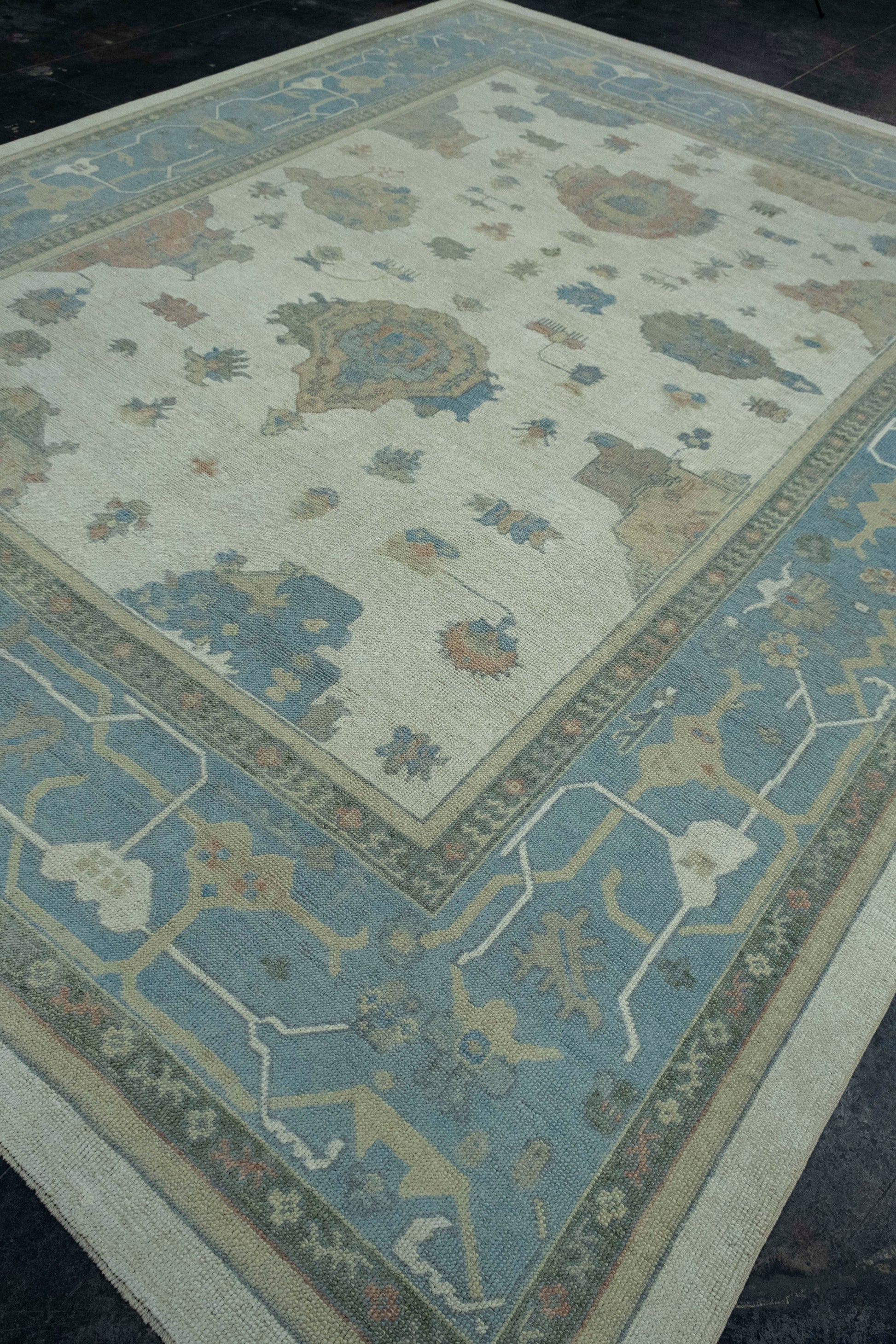 Turkish Oushak Rug 10' x 12'9" #18599