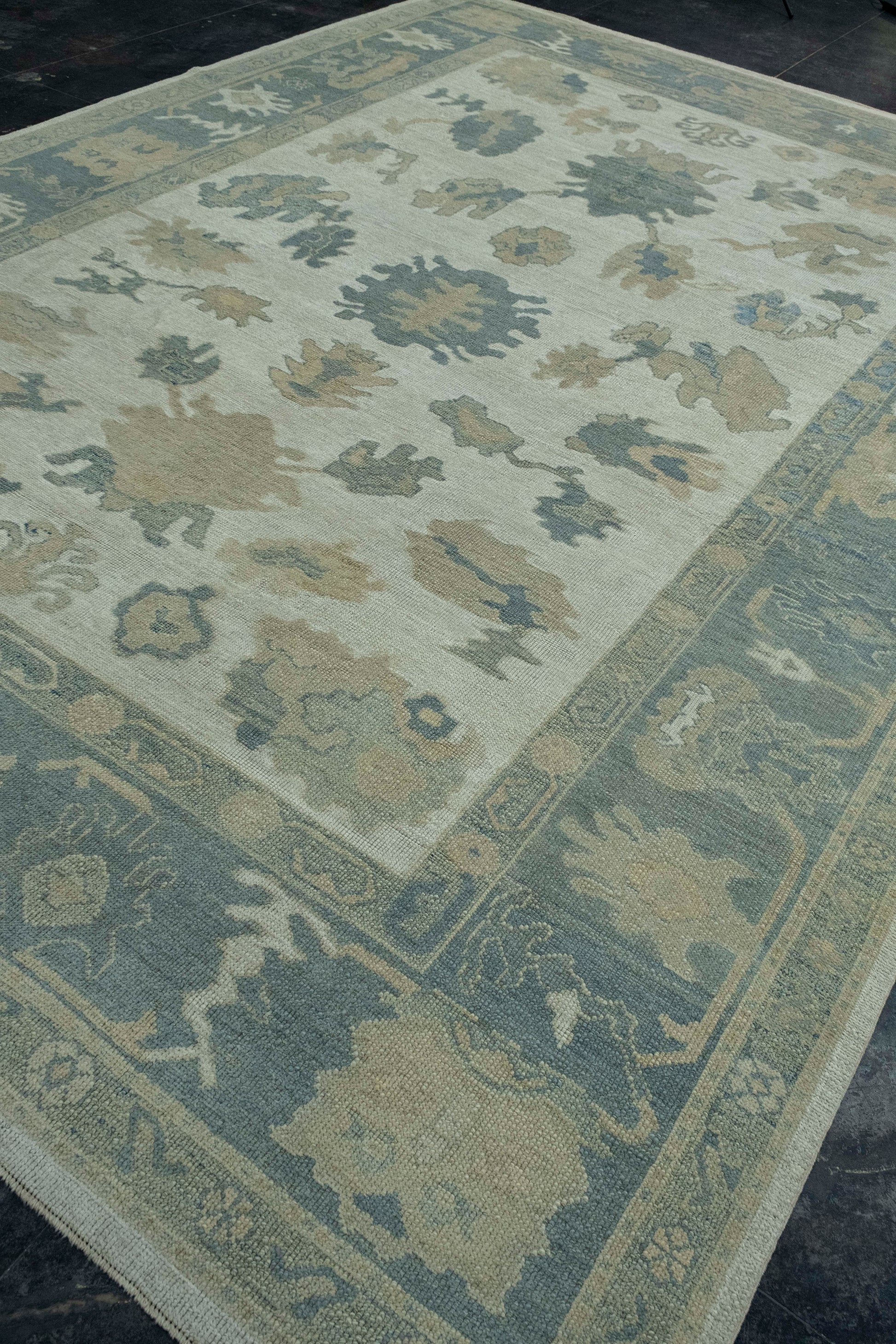 Turkish Oushak Rug 10'1" x 13'10" #18606