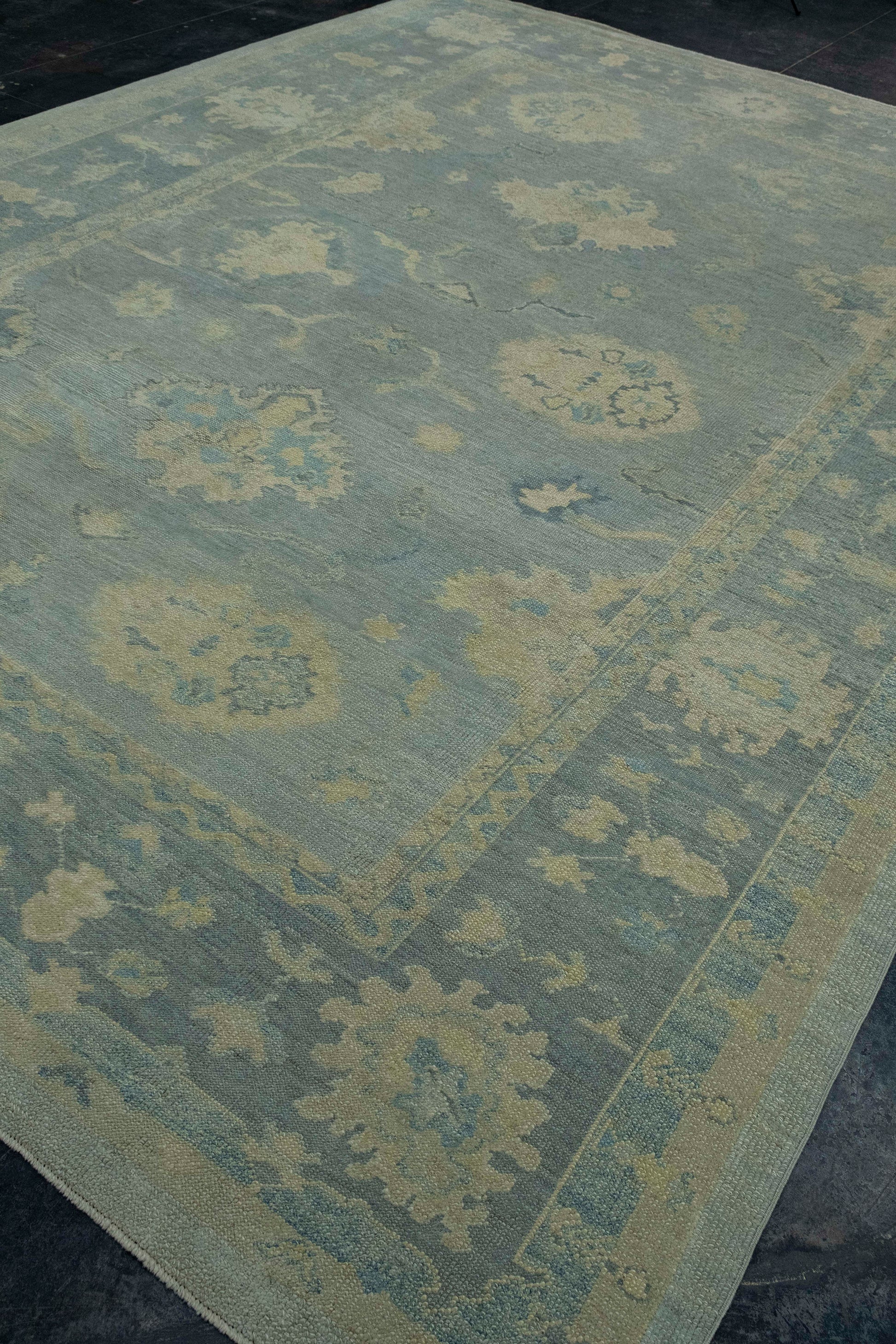 Turkish Oushak Rug 10'2" x 13'2" #18546