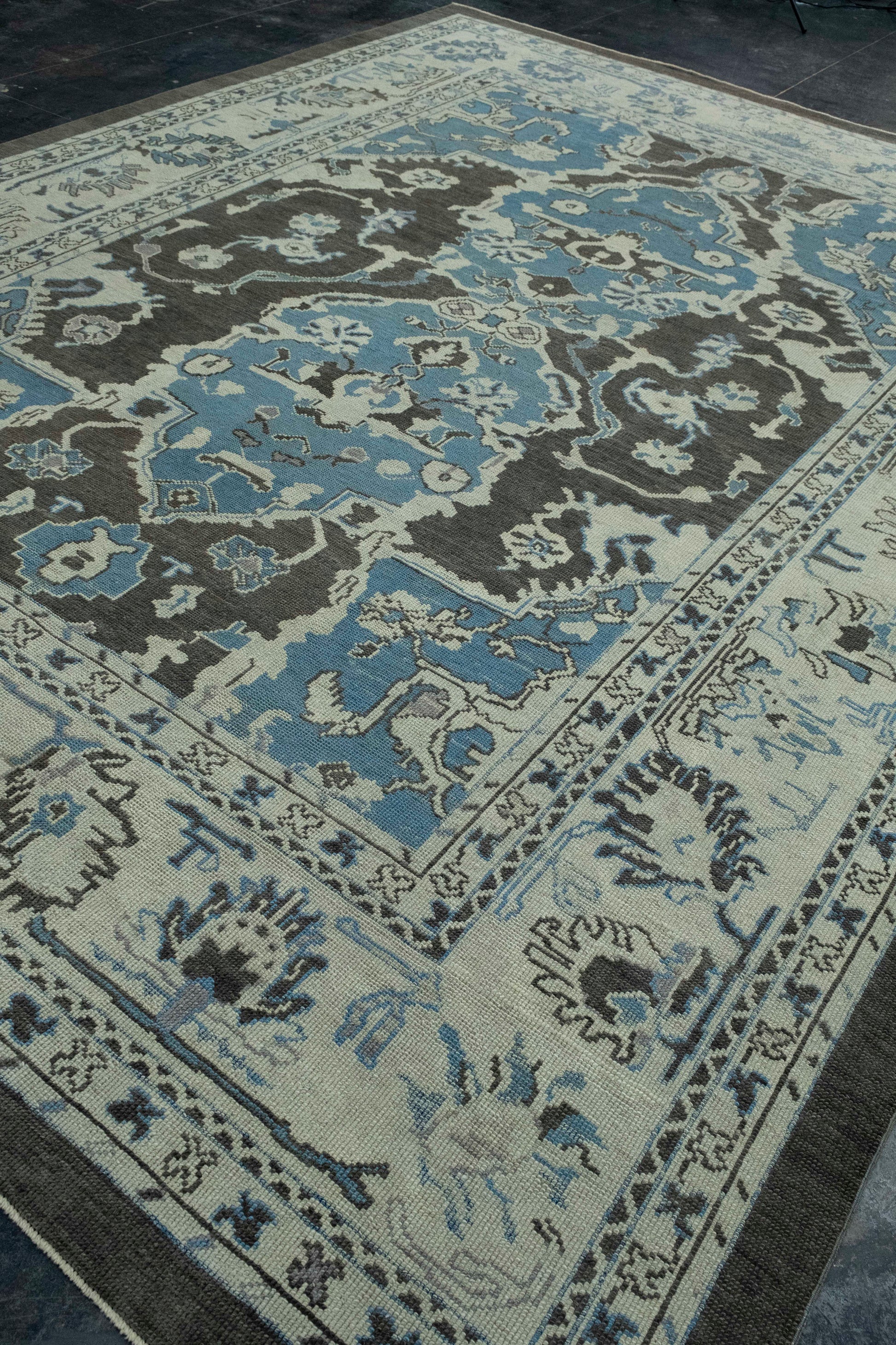 Turkish Oushak Rug 10'2" x 13'1" #18575