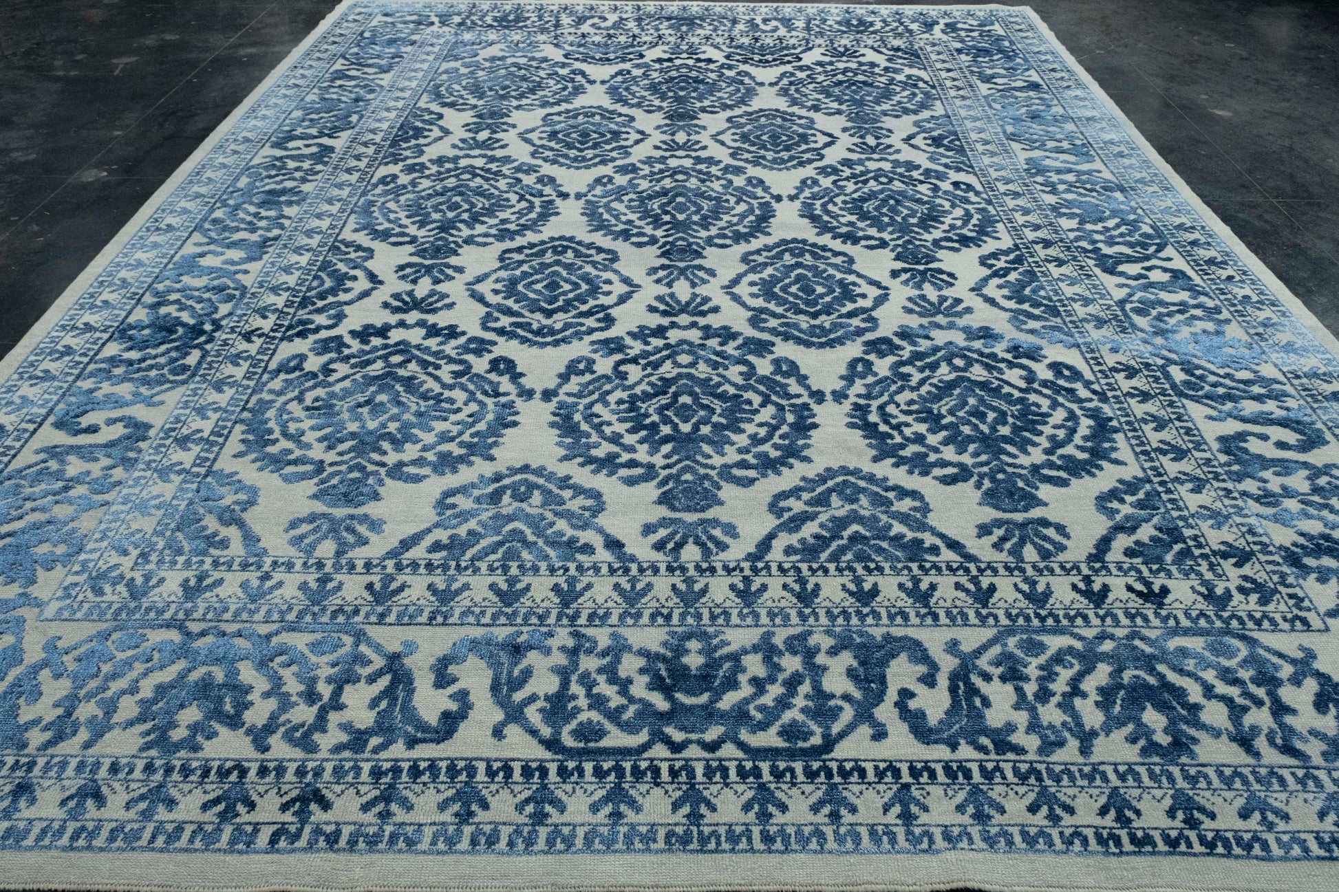 Turkish Oushak Rug 10'3" x 13'7" #18620
