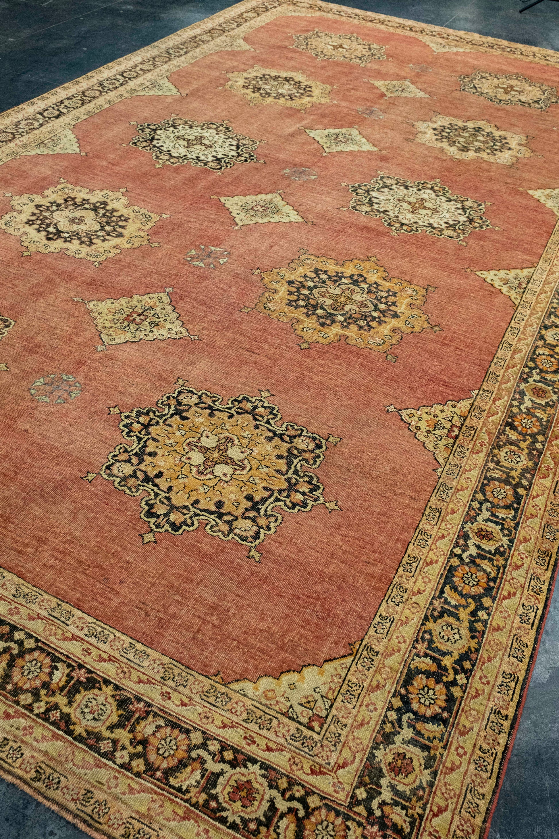 Turkish Oushak Rug 8'8" x 14'8" #18540