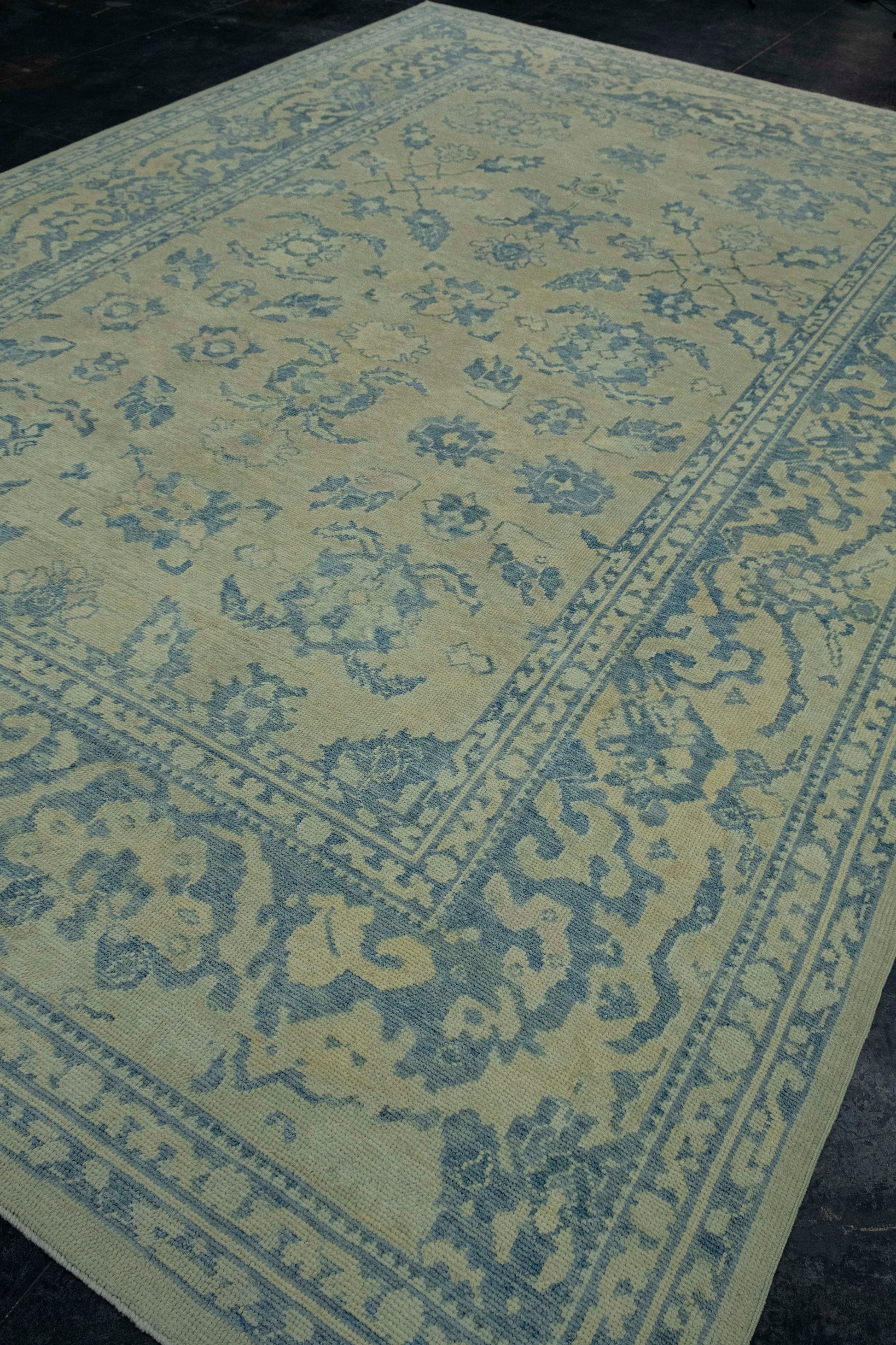Turkish Oushak Rug 9'1" x 13'5" #18581