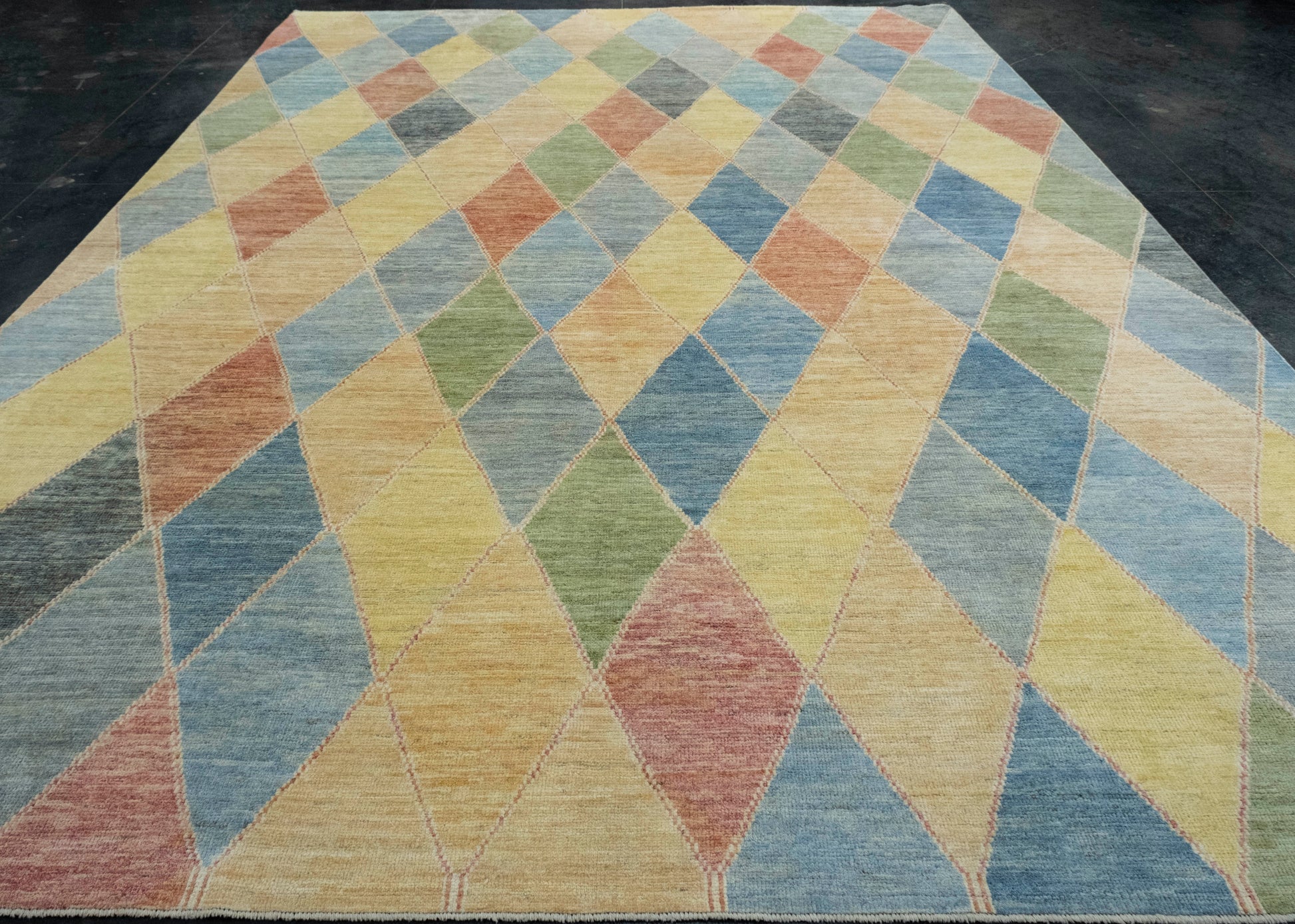 Turkish Oushak Rug 10'2" x 14'5" #18543