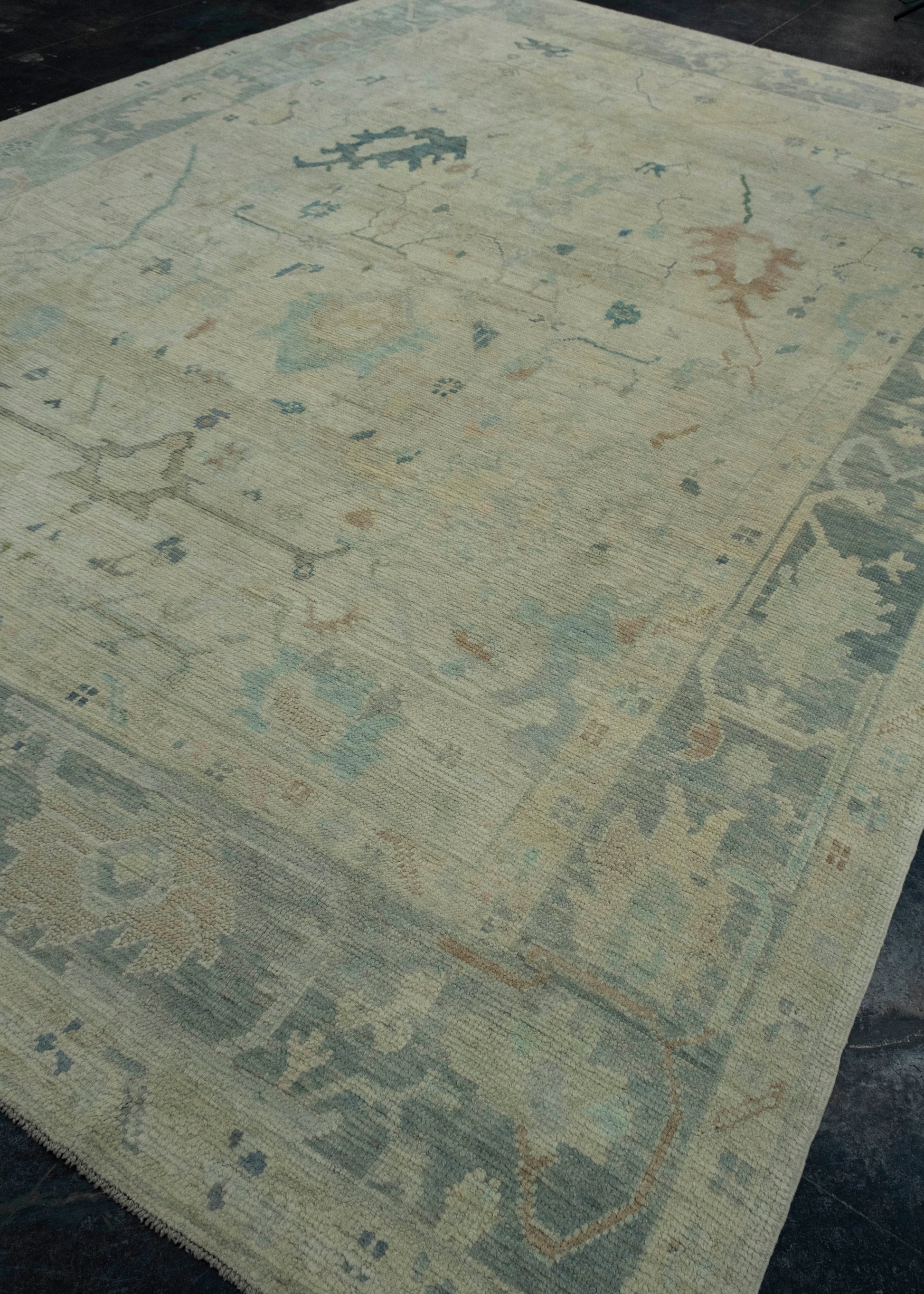 Turkish Oushak Rug 9'11" x 14'1" #18641