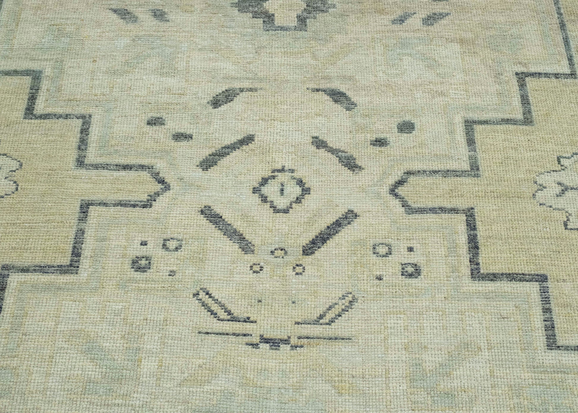 Turkish Oushak Antique Look Rug 9'10" x 13'2" #18066