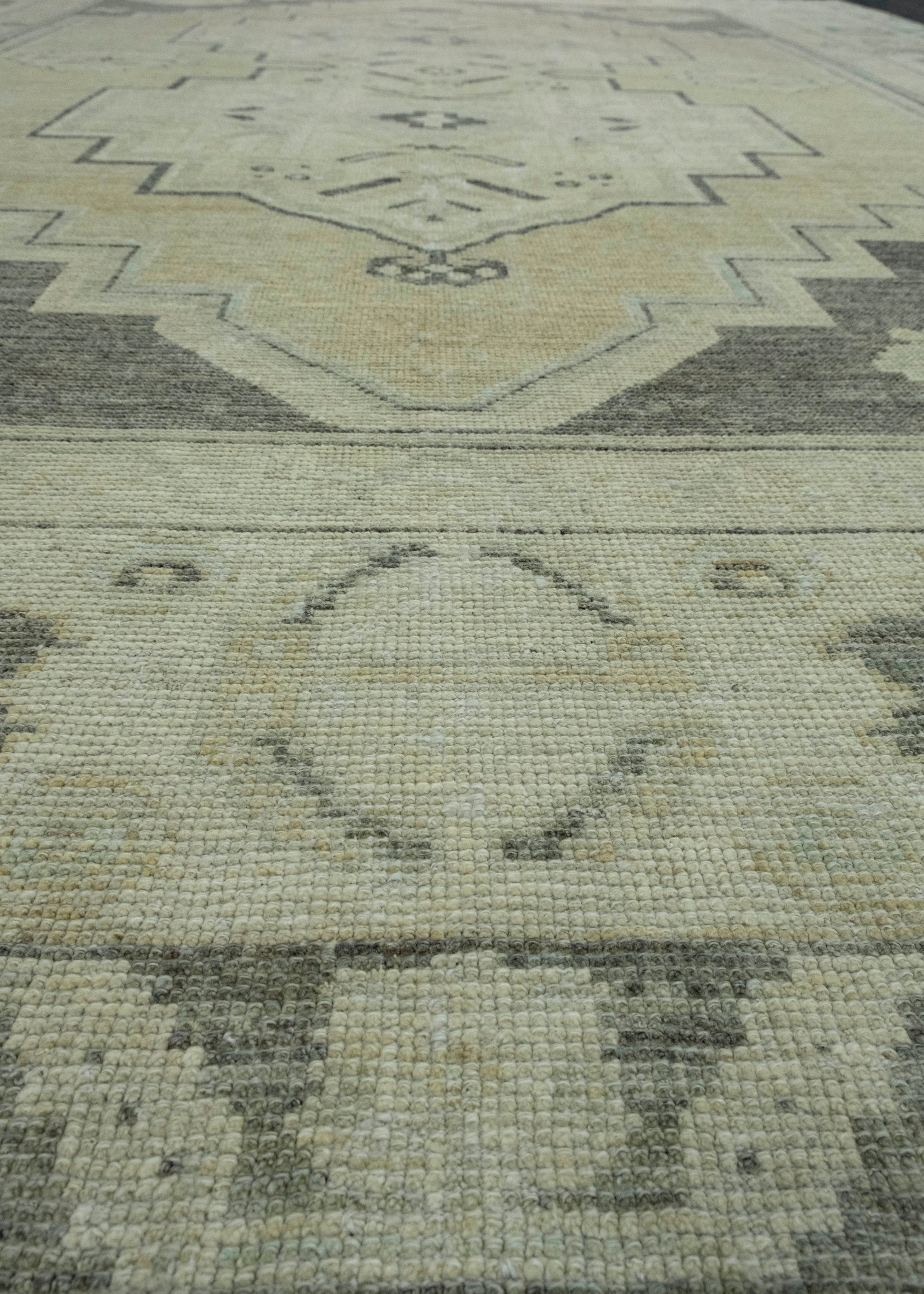 Turkish Oushak Antique Look Rug 9'10" x 13'2" #18066