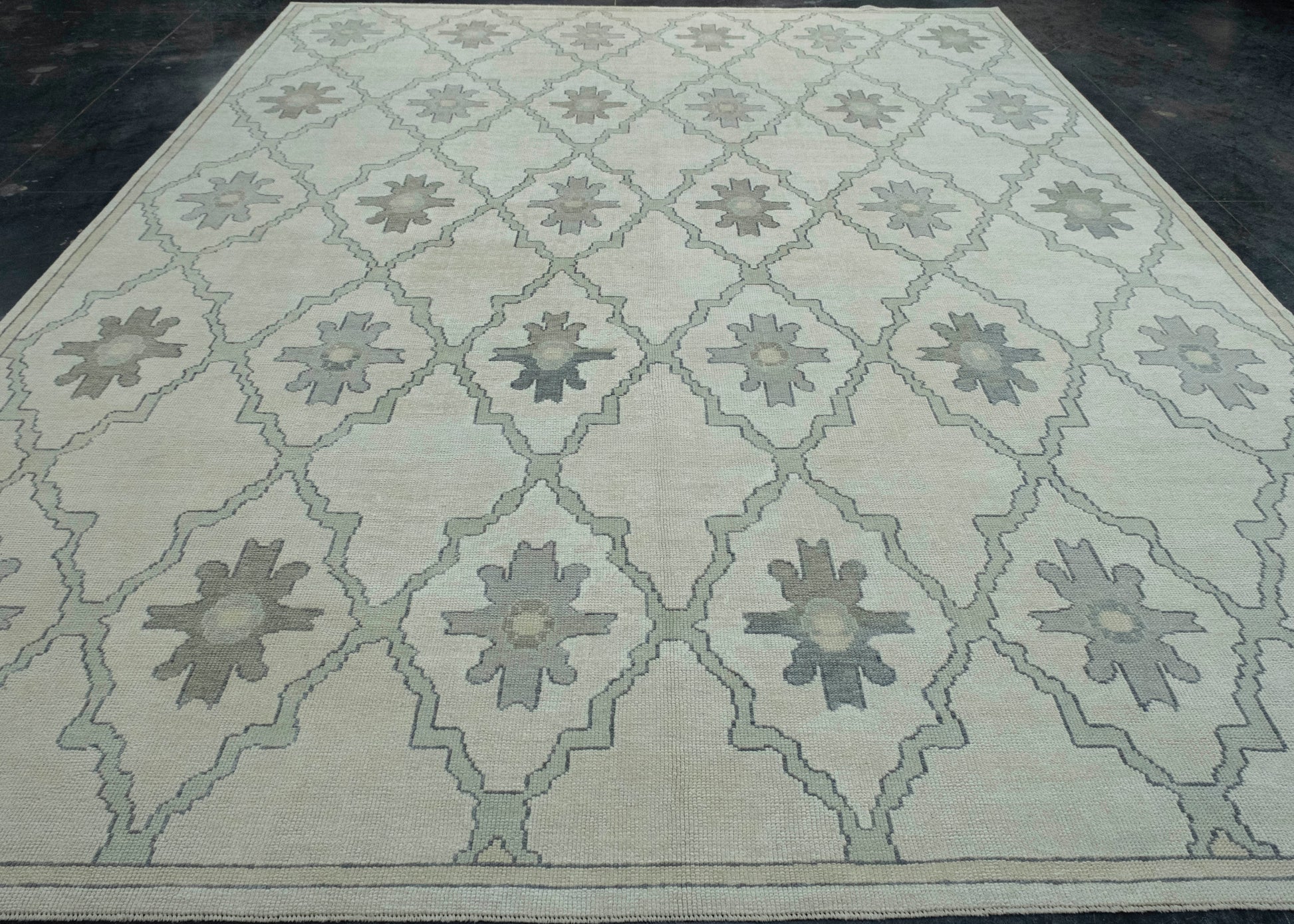 Turkish Oushak Rug 10'4" x 13'7" #18083
