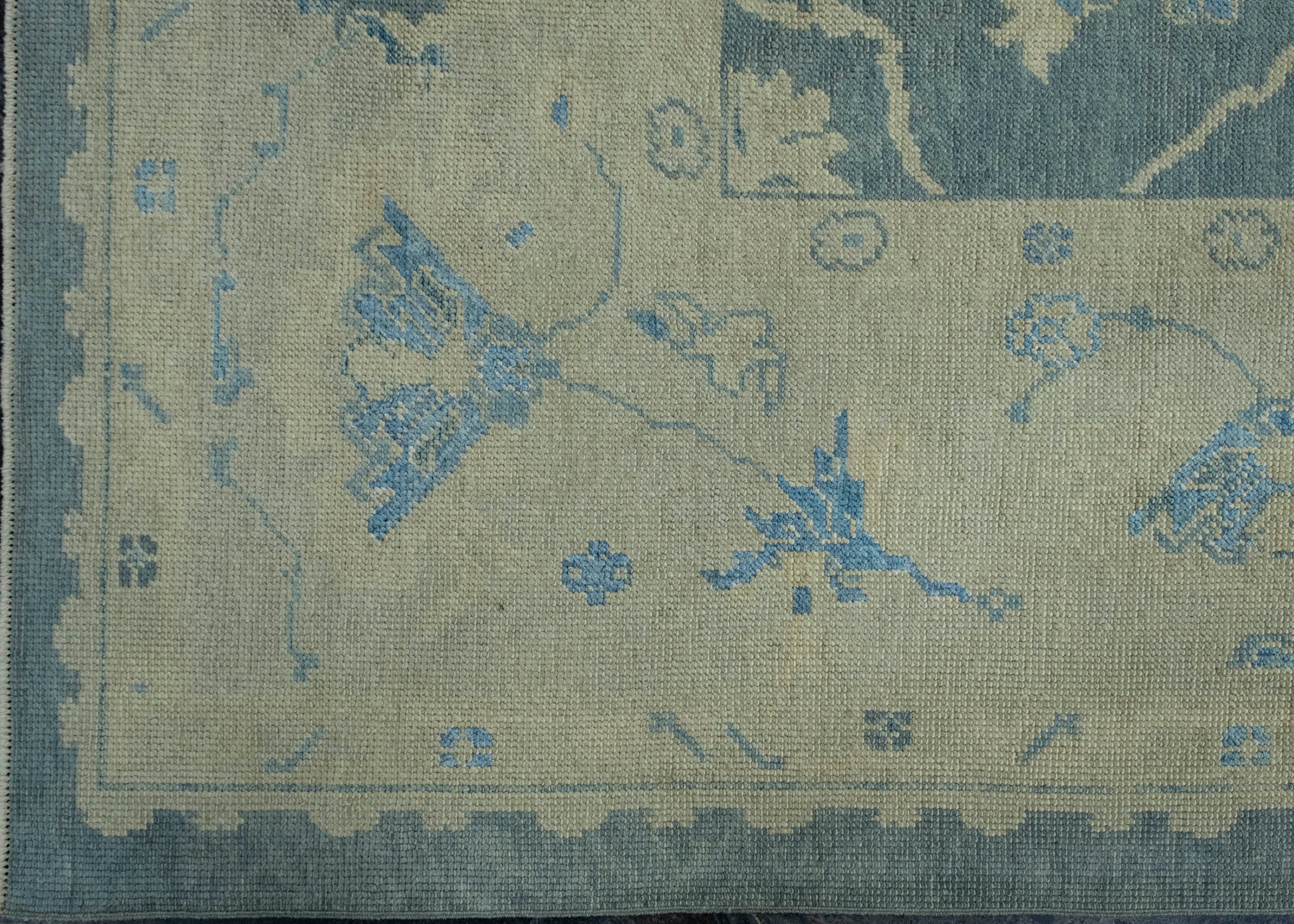 Turkish Oushak Rug 9'10" x 14' #18594