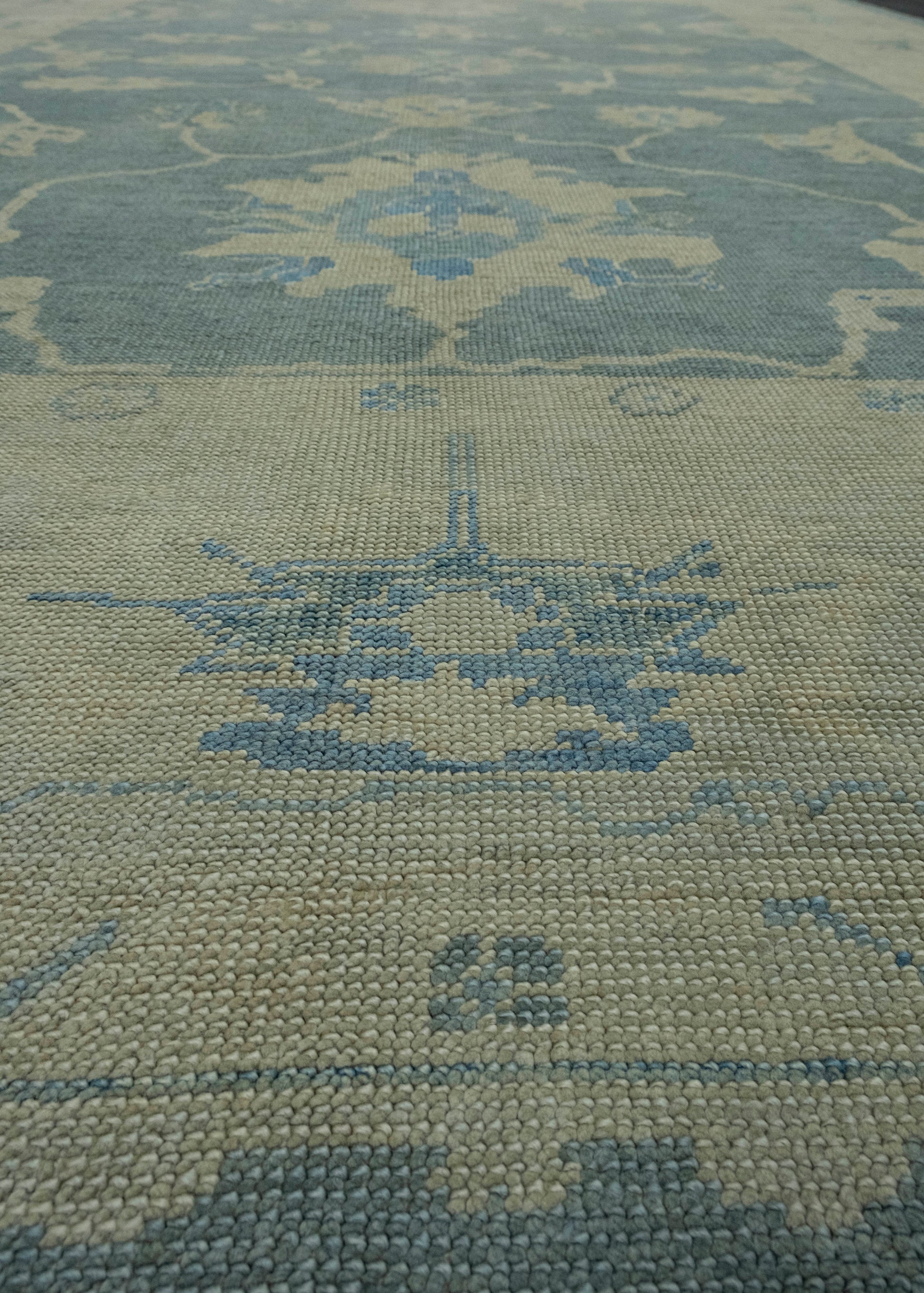 Turkish Oushak Rug 9'10" x 14' #18594