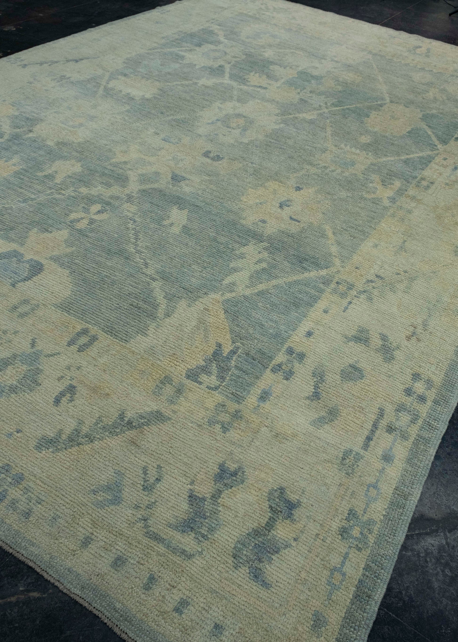 Turkish Oushak Rug 9'10" x 14' #18526