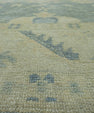 Turkish Oushak Rug 9'10" x 14' #18526