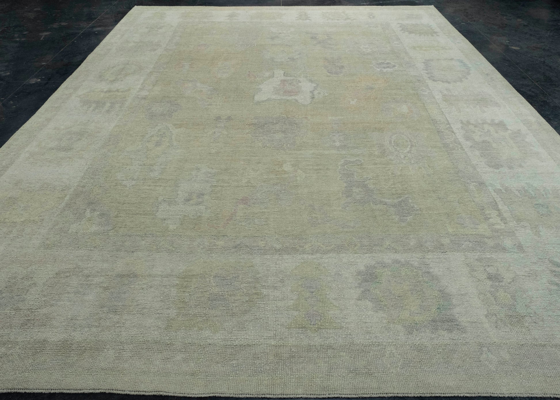 Turkish Oushak Rug 10'4" x 14' #18647