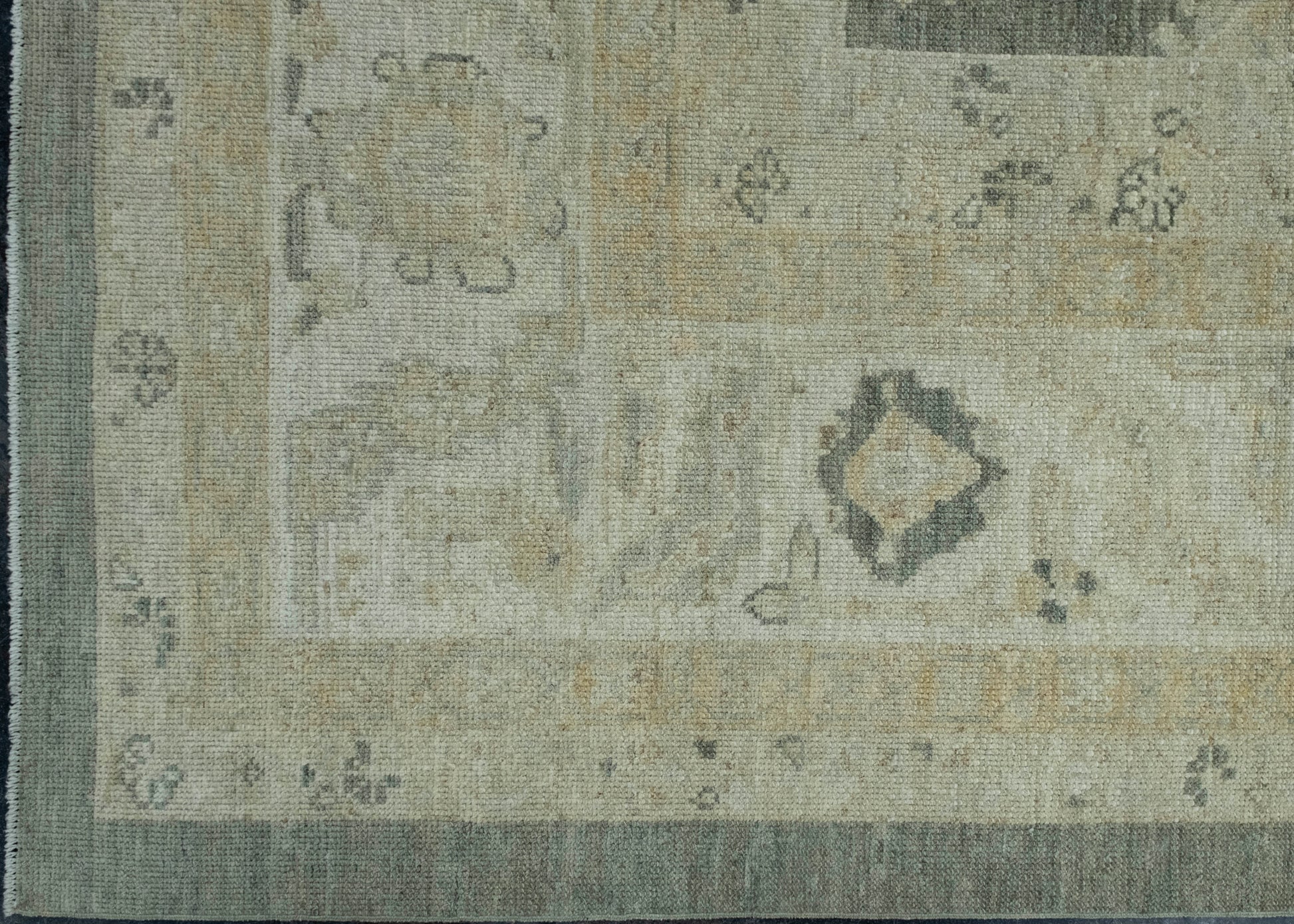 Turkish Oushak Antique Look Rug 9'10" x 12'5" #18640