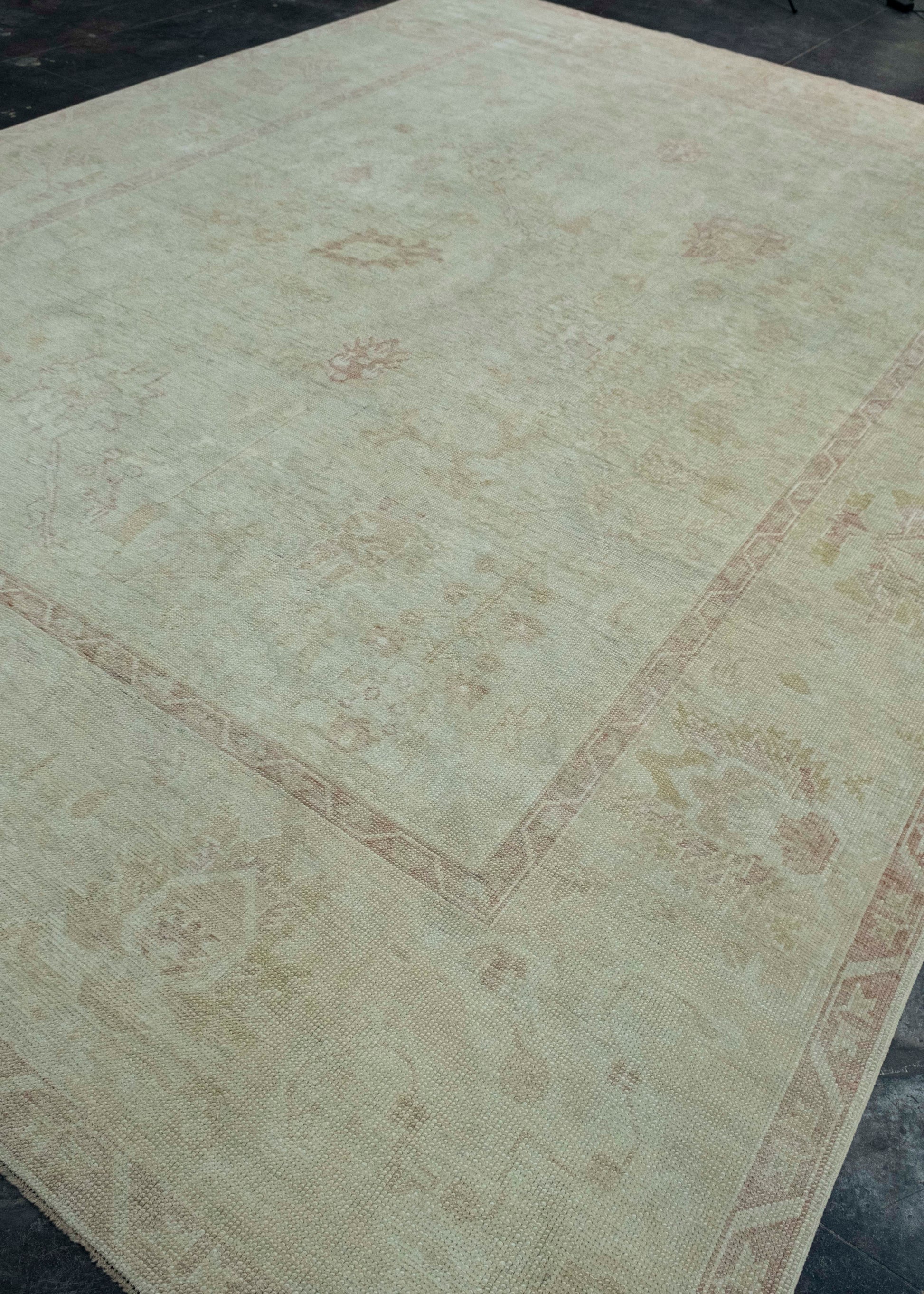 Turkish Oushak Rug 9'10" x 14'2" #18553