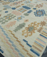 Turkish Kilim Oriental Handmade Flatweave 10'8" x 13'7" #18612