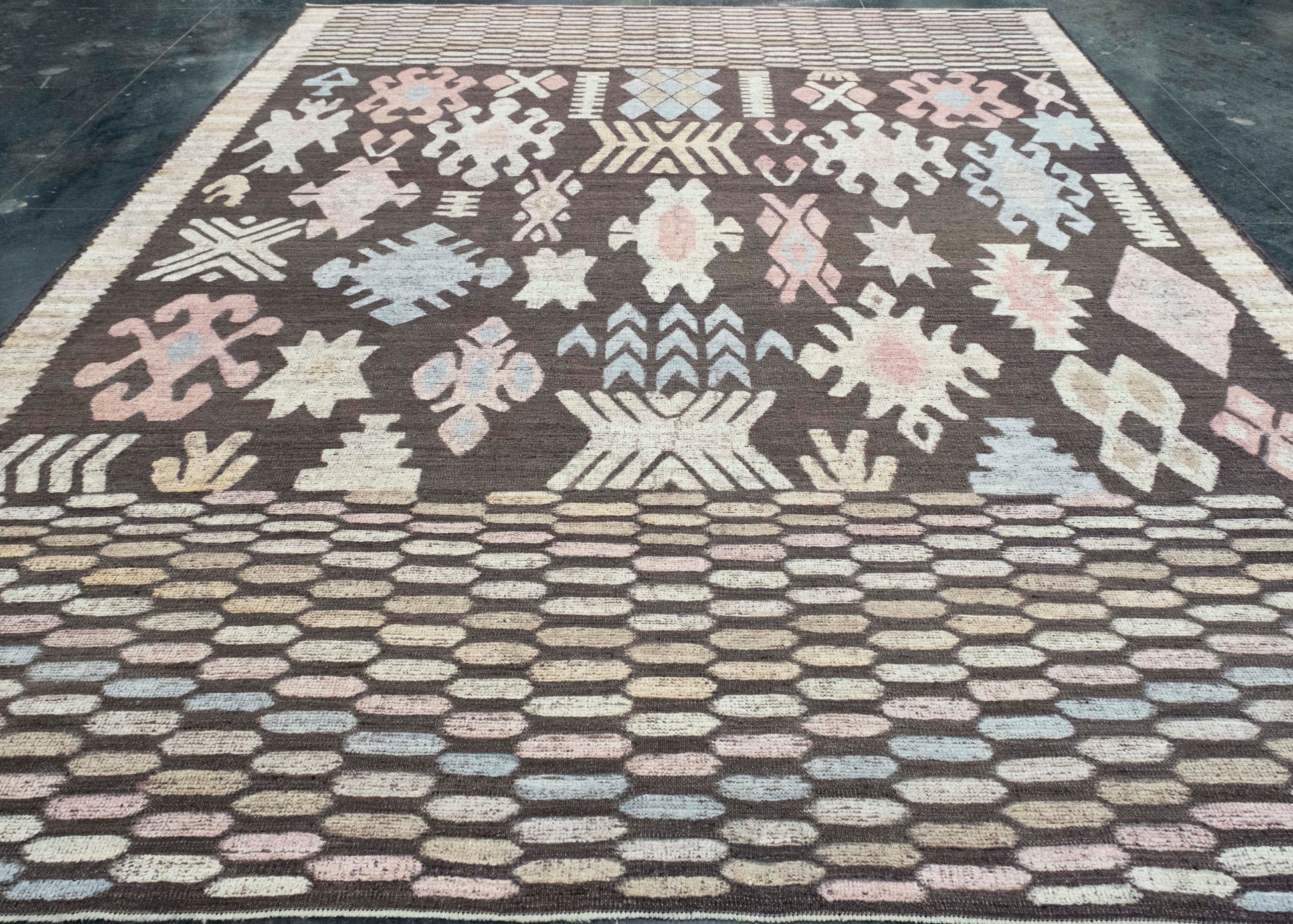 Turkish Kilim Oriental Handmade Flatweave 10'2" x 12'7" #18678