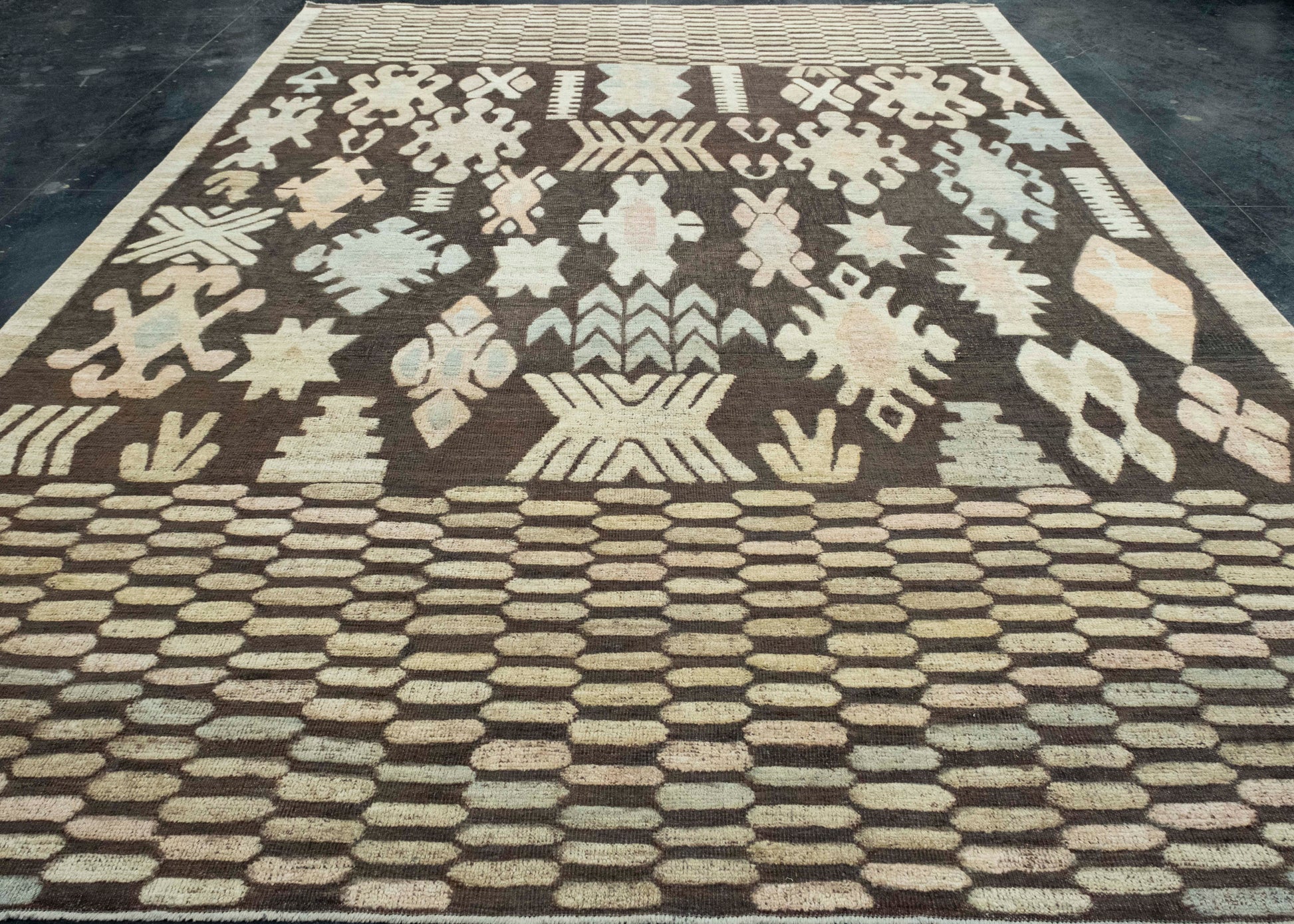 Turkish Kilim Oriental Handmade Flatweave 10'5" x 13'11" #18668