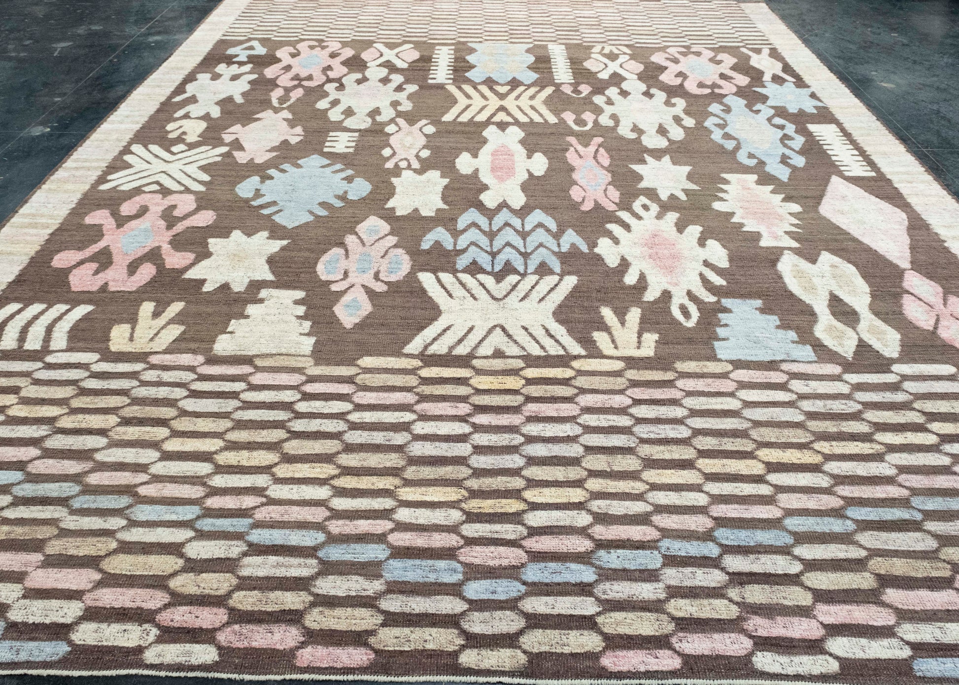 Turkish Kilim Oriental Handmade Flatweave 10'10" x 14'2" #18561