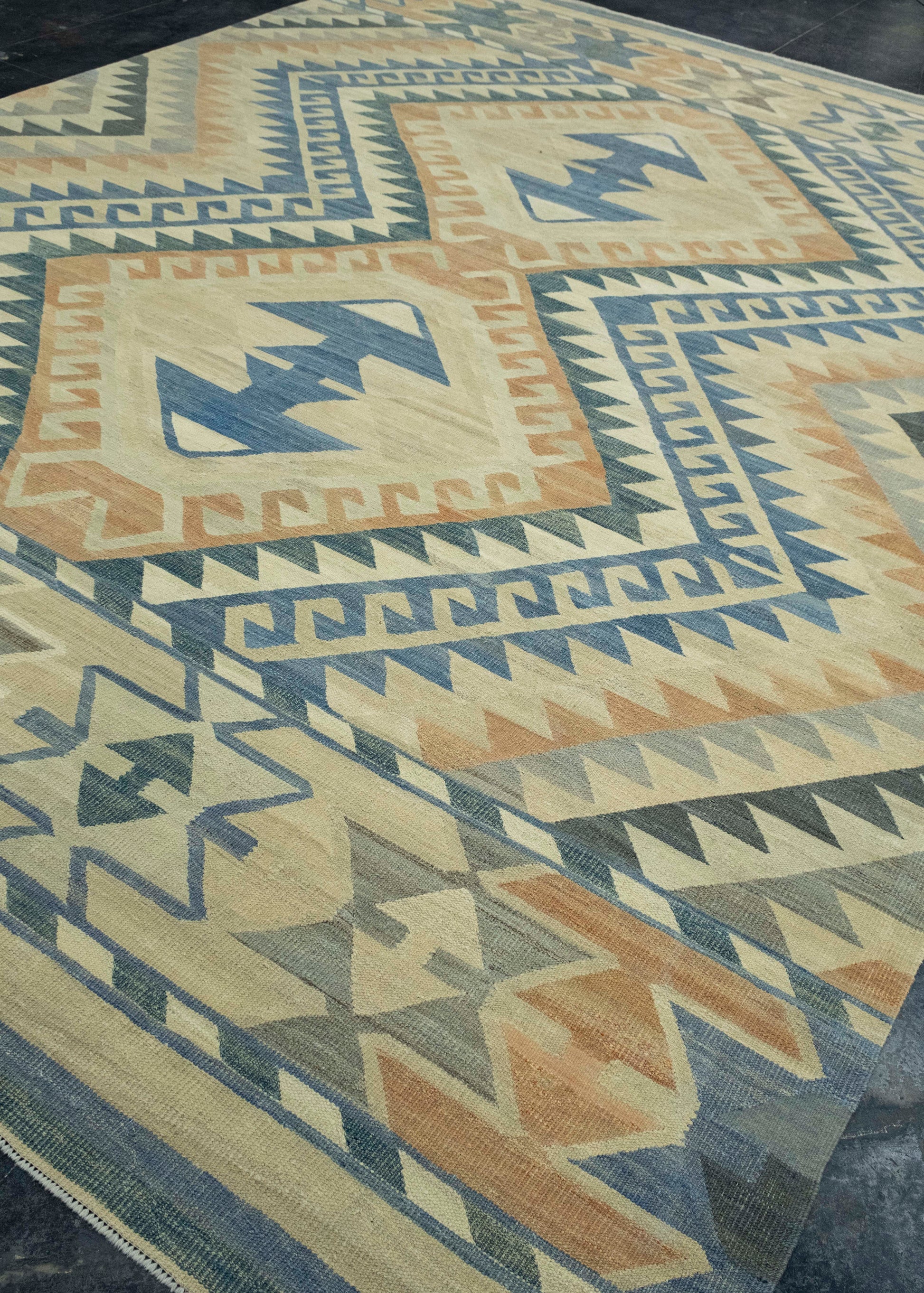 Turkish Kilim Oriental Handmade Flatweave 10'2" x 13'9" #18636