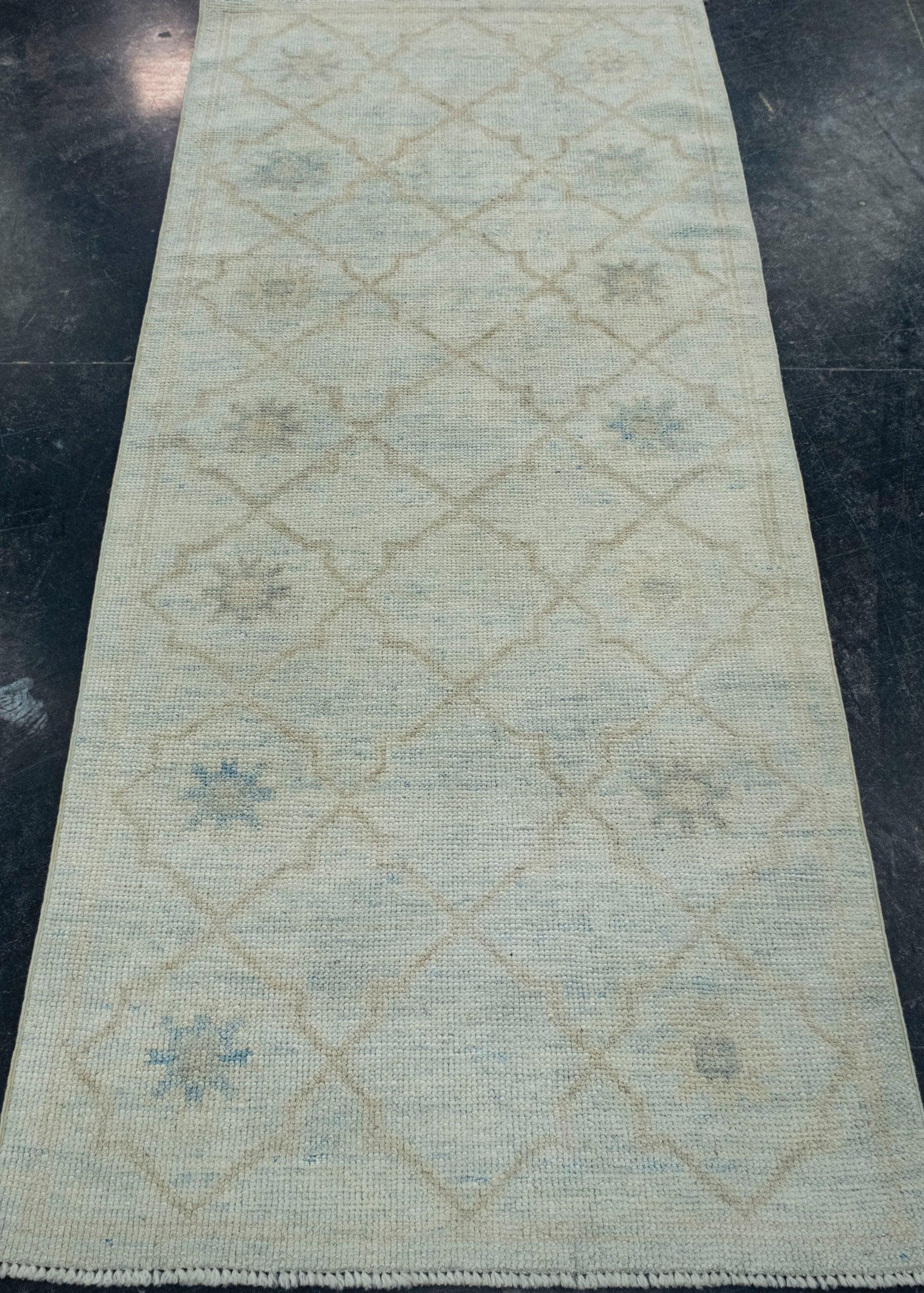 Turkish Oushak Rug 2'11" x 6'8" #17826