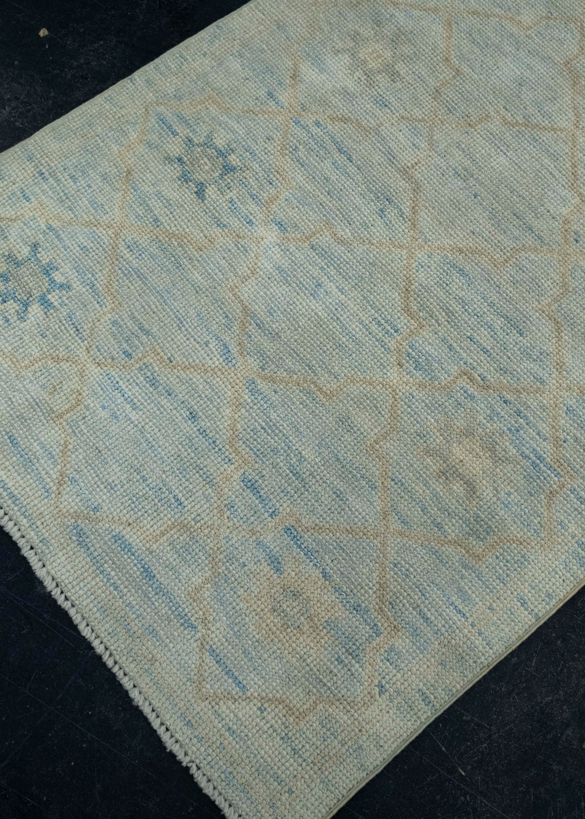 Turkish Oushak Rug 3' x 7' #17839