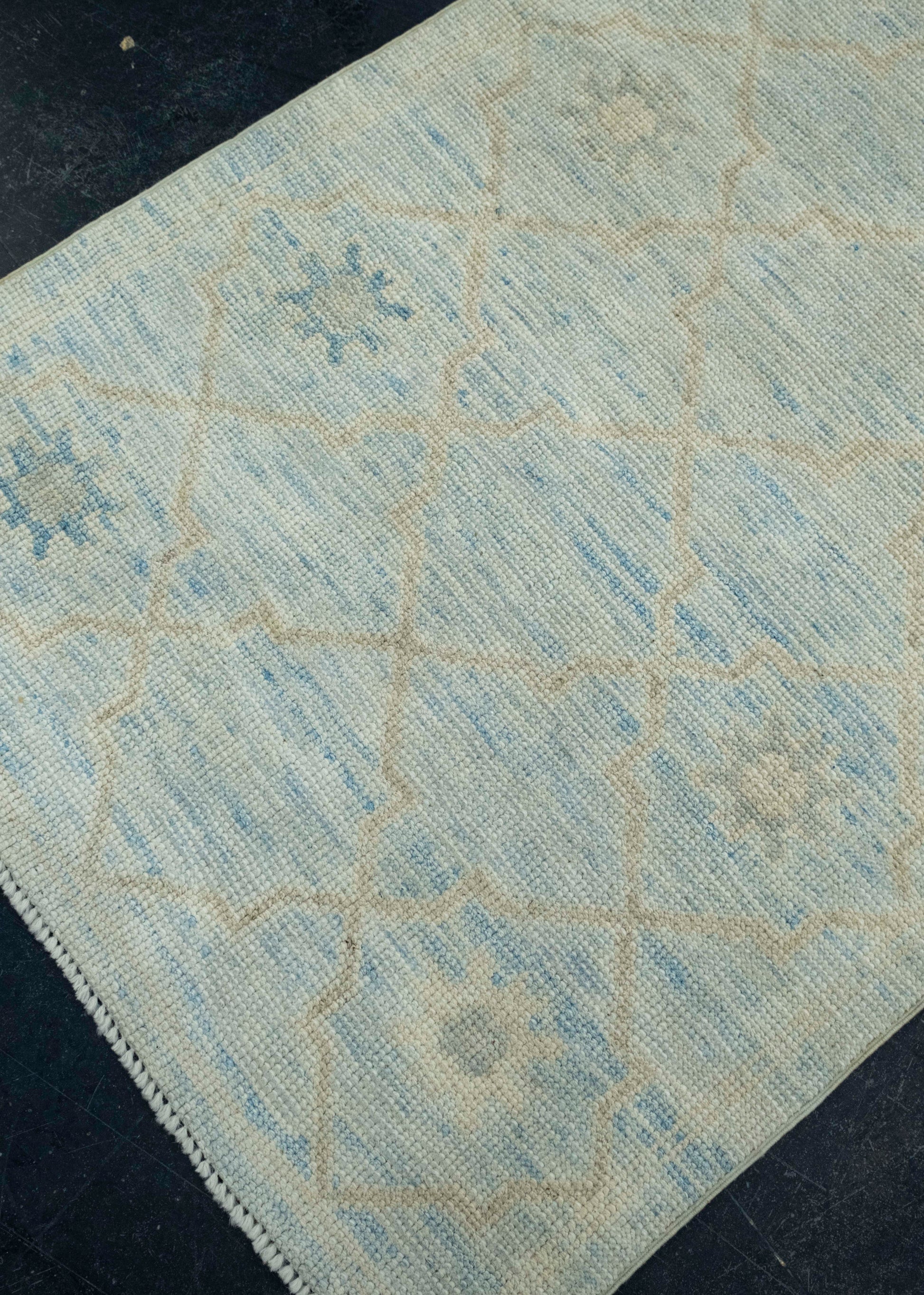 Turkish Oushak Rug 2'11" x 7' #17835