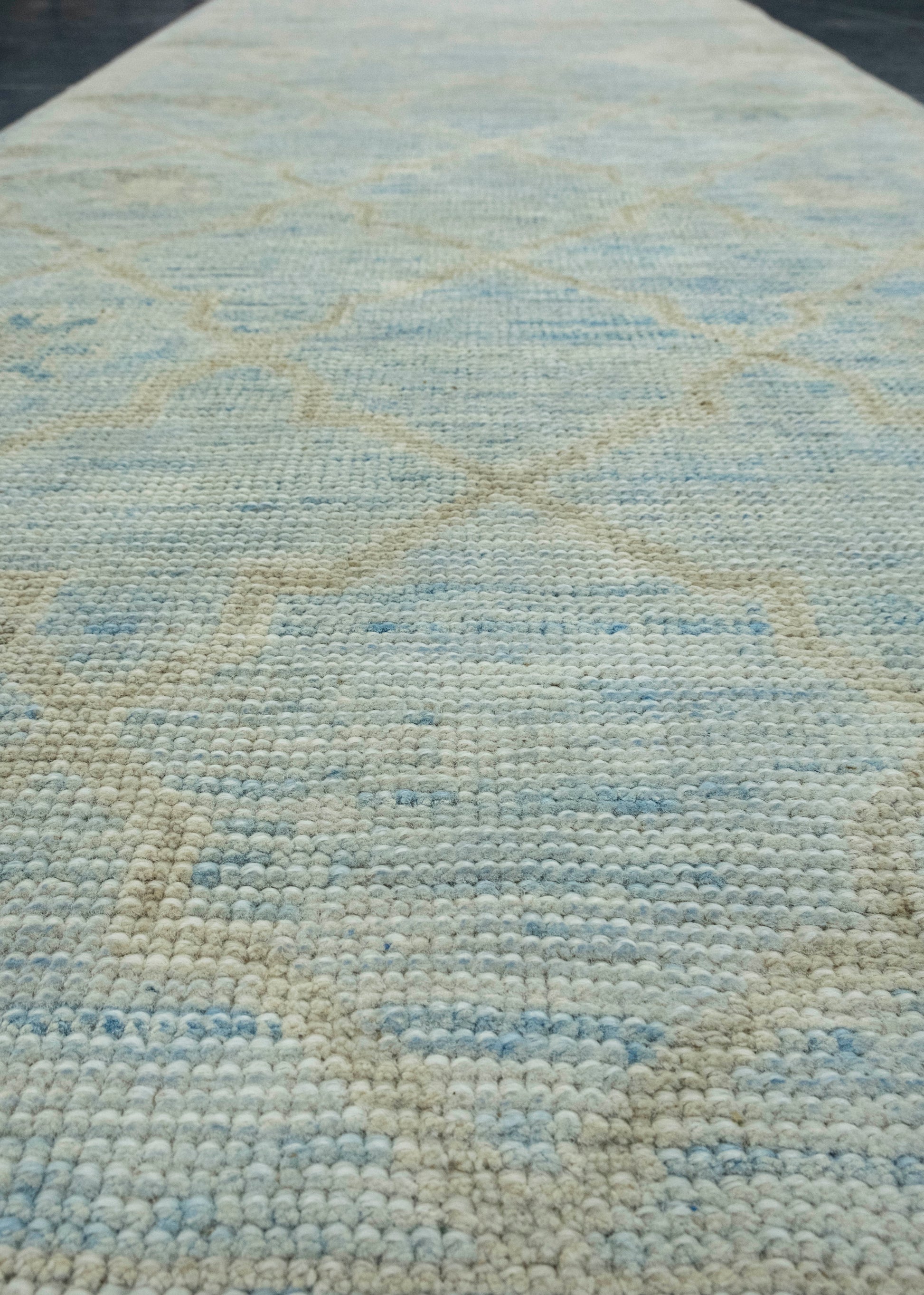 Turkish Oushak Rug 2'11" x 7' #17835