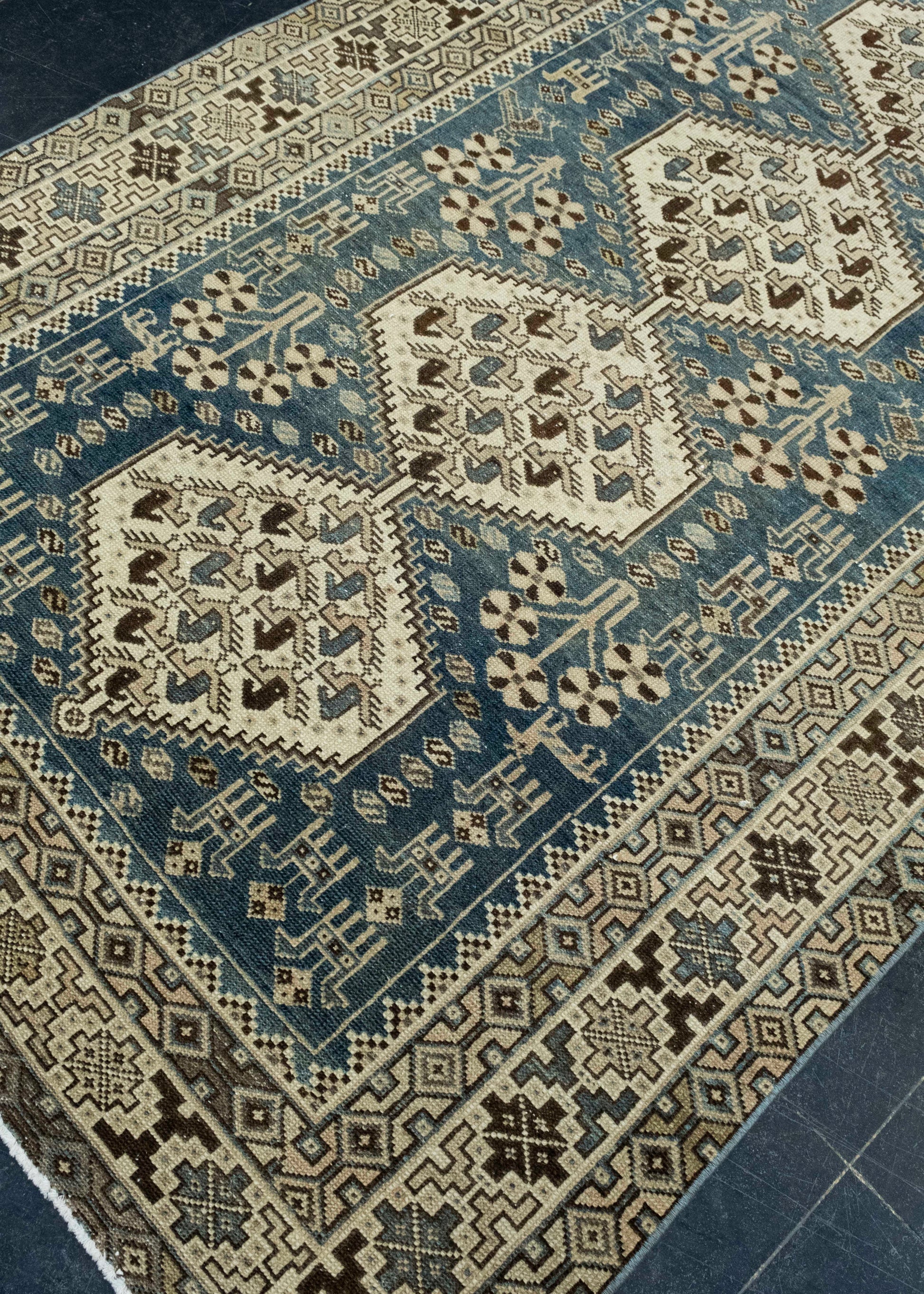 Turkish Vintage Rug 4'9" x 8'11" #17605
