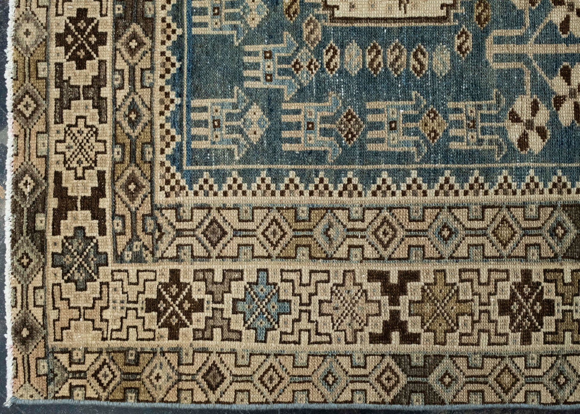 Turkish Vintage Rug 4'9" x 8'11" #17605