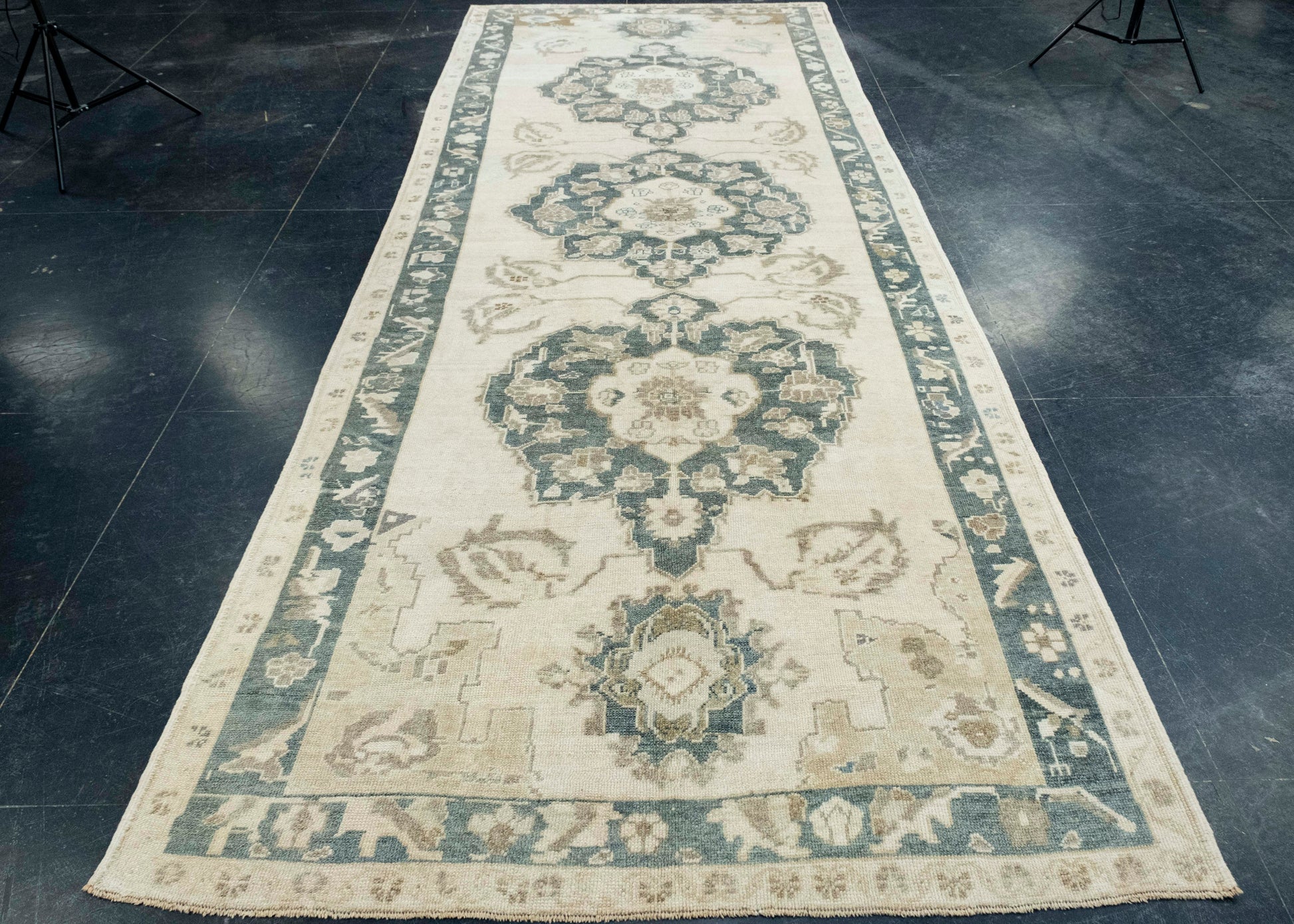 Turkish Anatolian Runner Rug 4'10" x 12'9" #17599