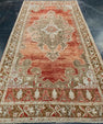 Turkish Vintage Runner Rug 4'8" x 10'8" #17803