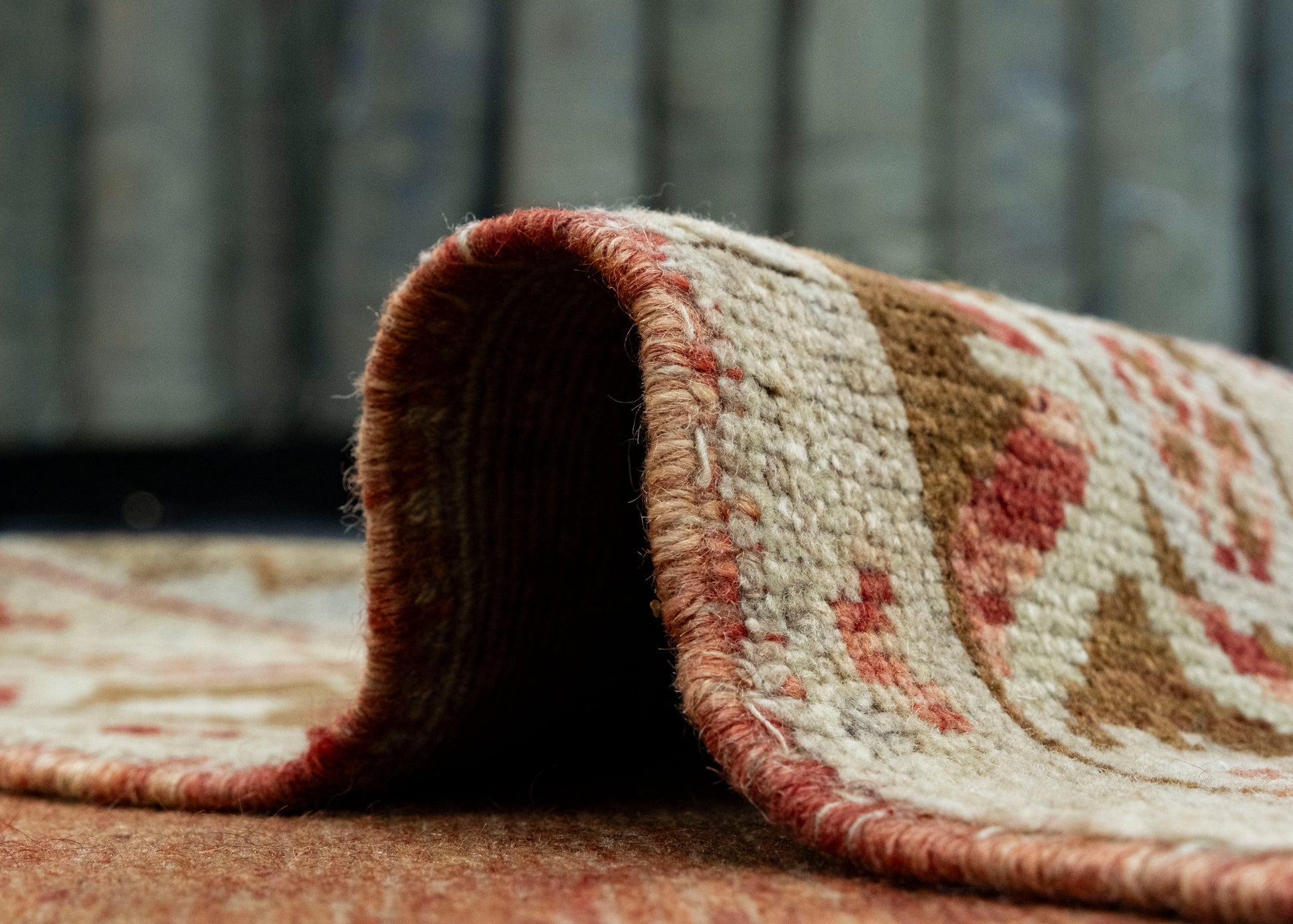 Turkish Vintage Runner Rug 4'8" x 10'8" #17803