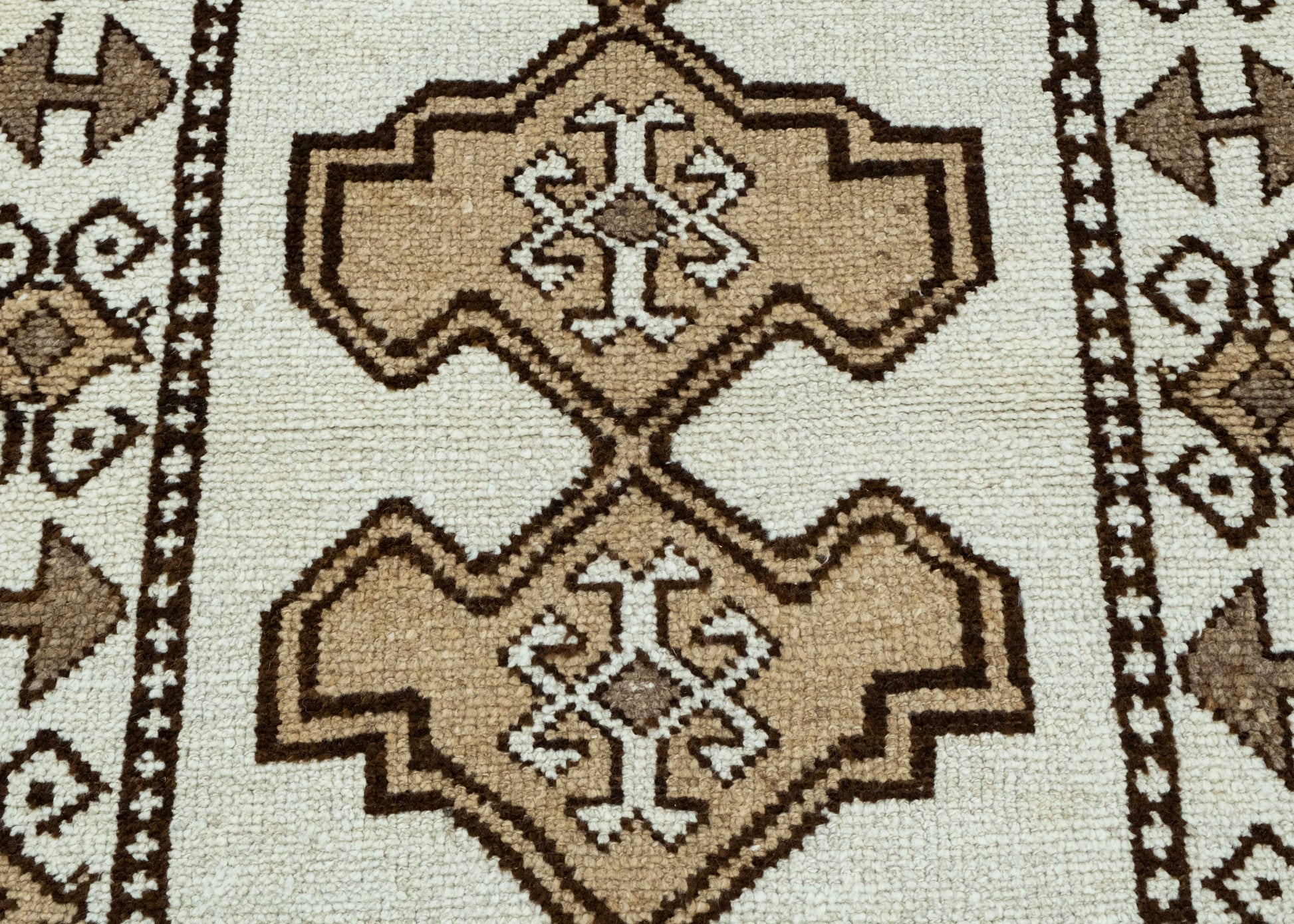 Turkish Vintage Runner Rug 3'4" x 11'10" #17470