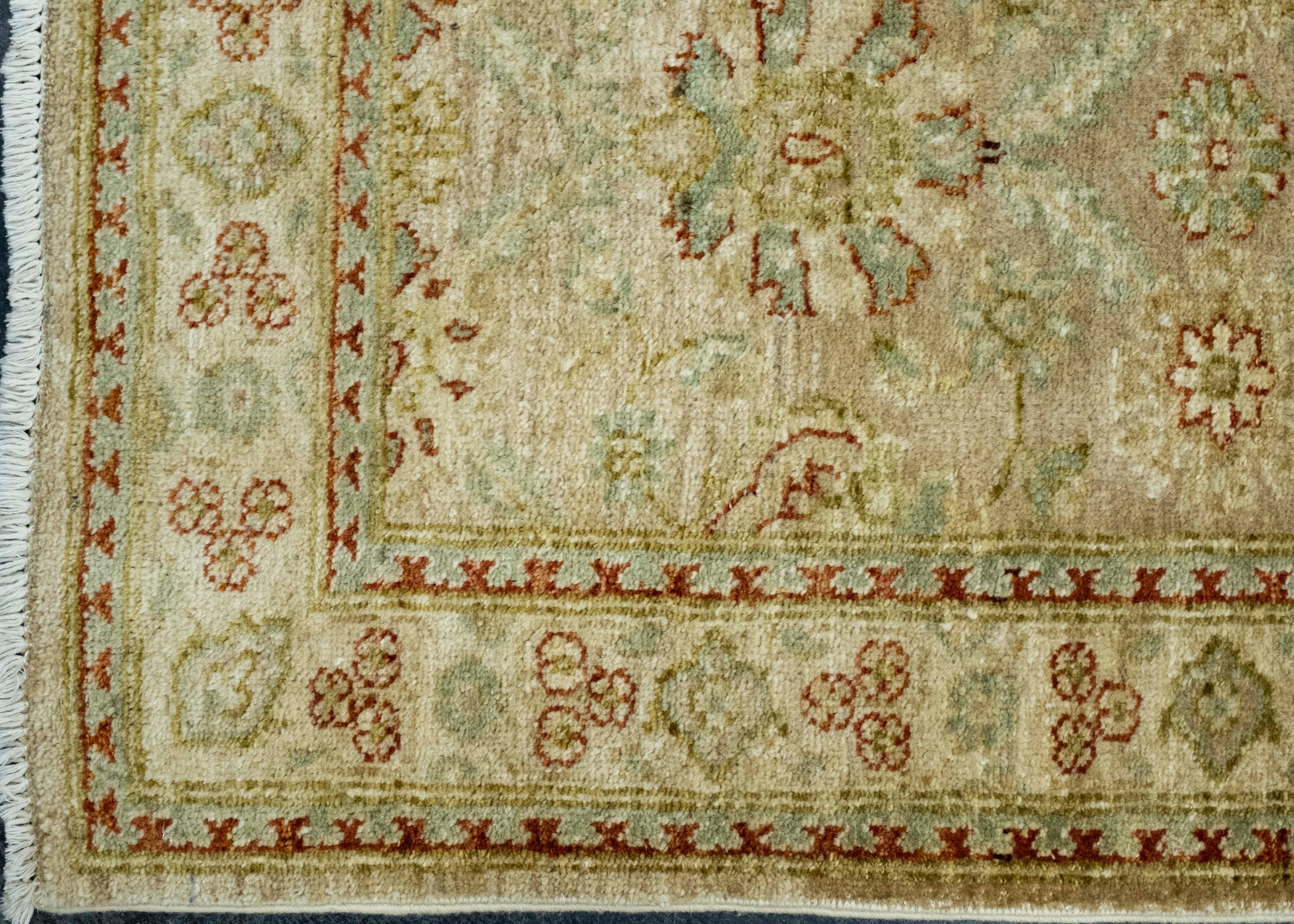 Turkish Oushak Rug 2'7" x 16'4" #17002