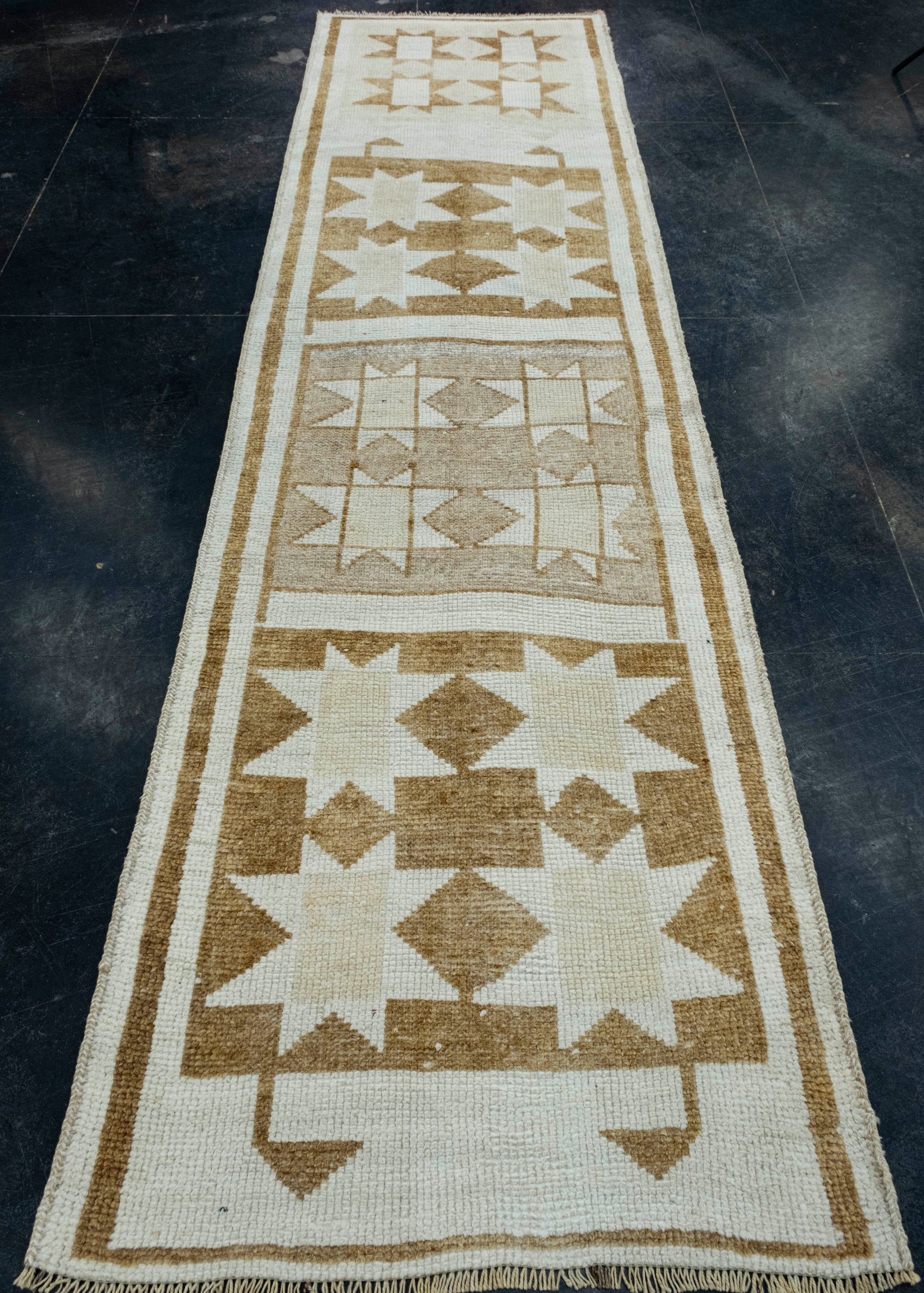 Turkish Vintage Runner Rug 3' x 11'1" #17072