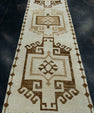 Turkish Vintage Runner Rug 3'5" x 11'6" #17071
