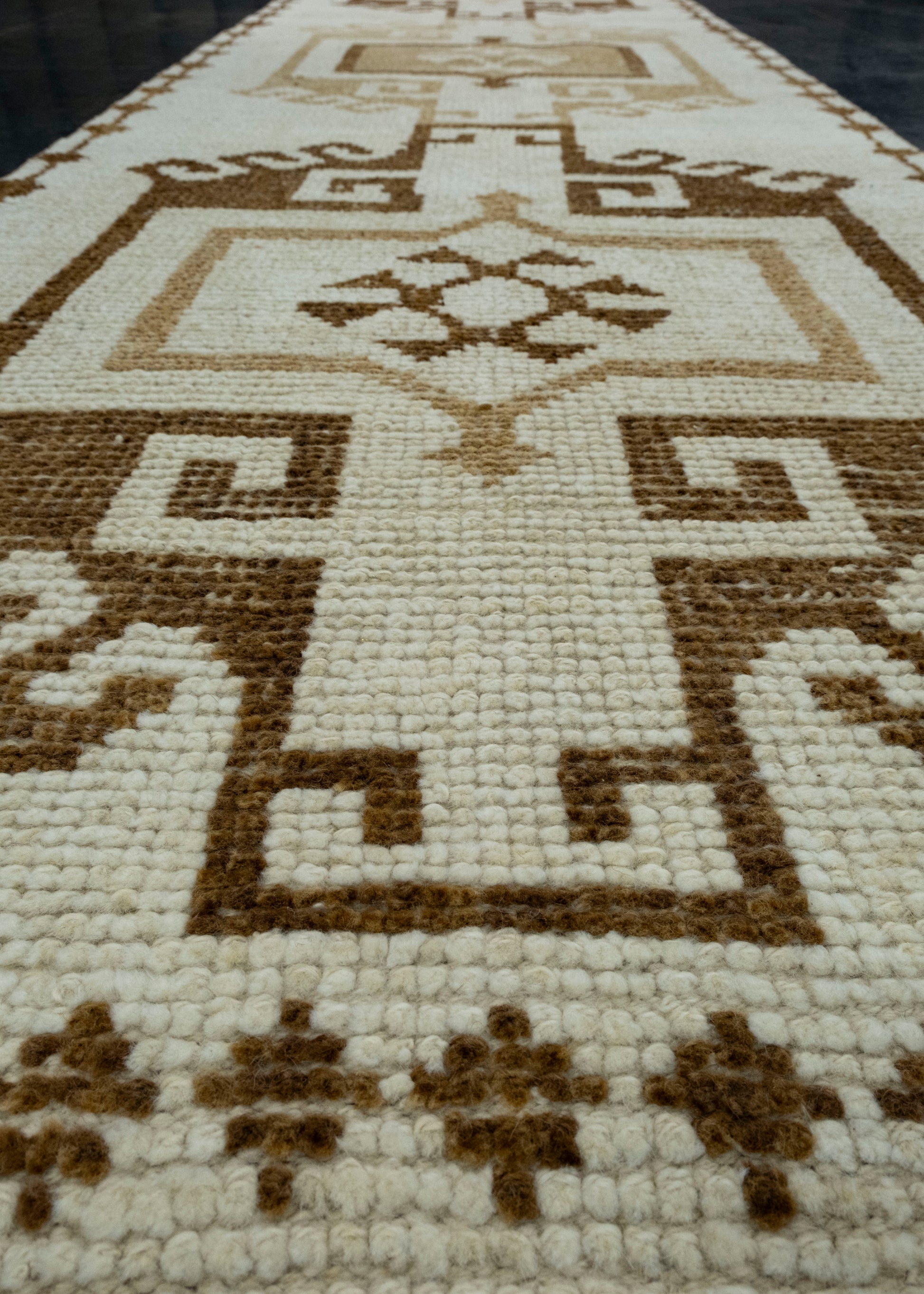 Turkish Vintage Runner Rug 3'5" x 11'6" #17071