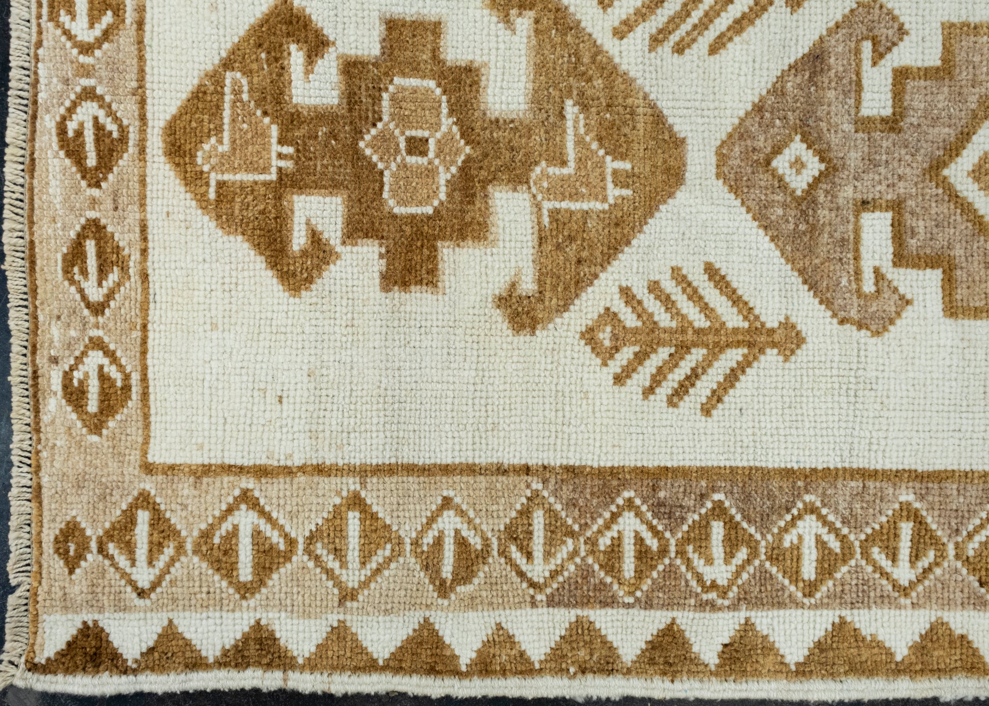 Turkish Vintage Runner Rug 3'9" x 11'3" #17080