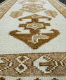 Turkish Vintage Runner Rug 3'9" x 11'3" #17080