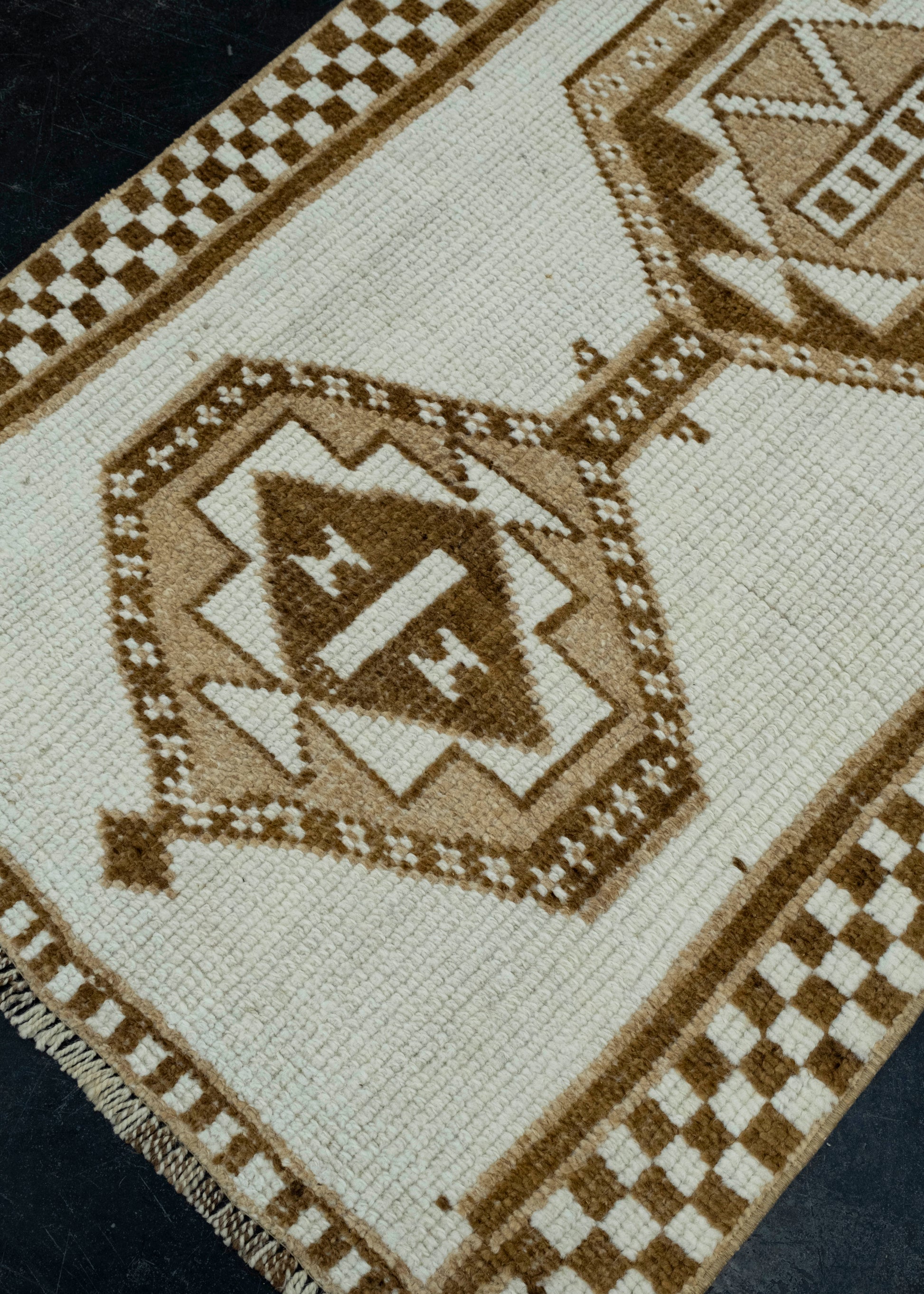 Turkish Vintage Runner Rug 3' x 11'10" #17076