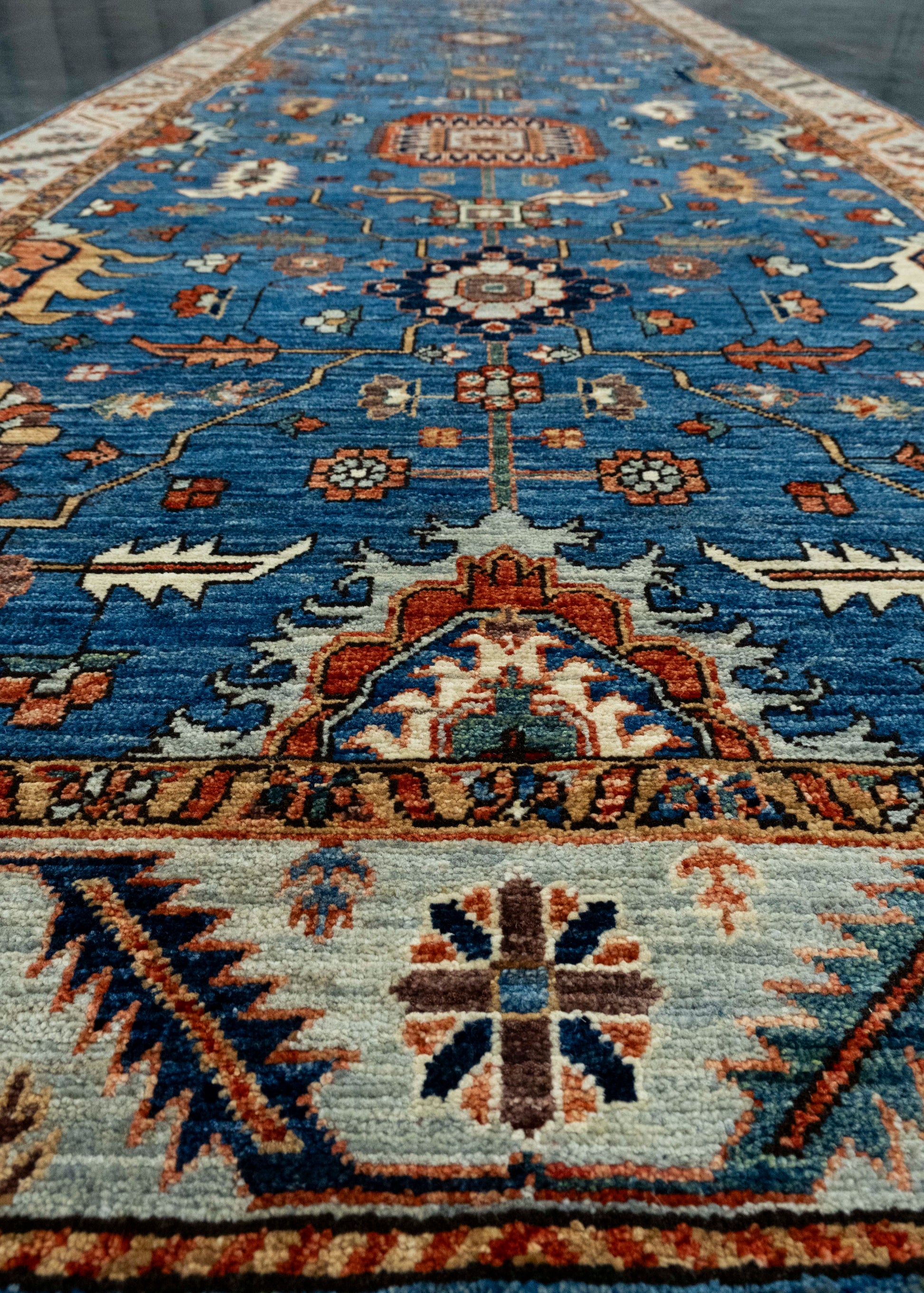 Oriental Handmade Runner Rug 4' x 19' #17013